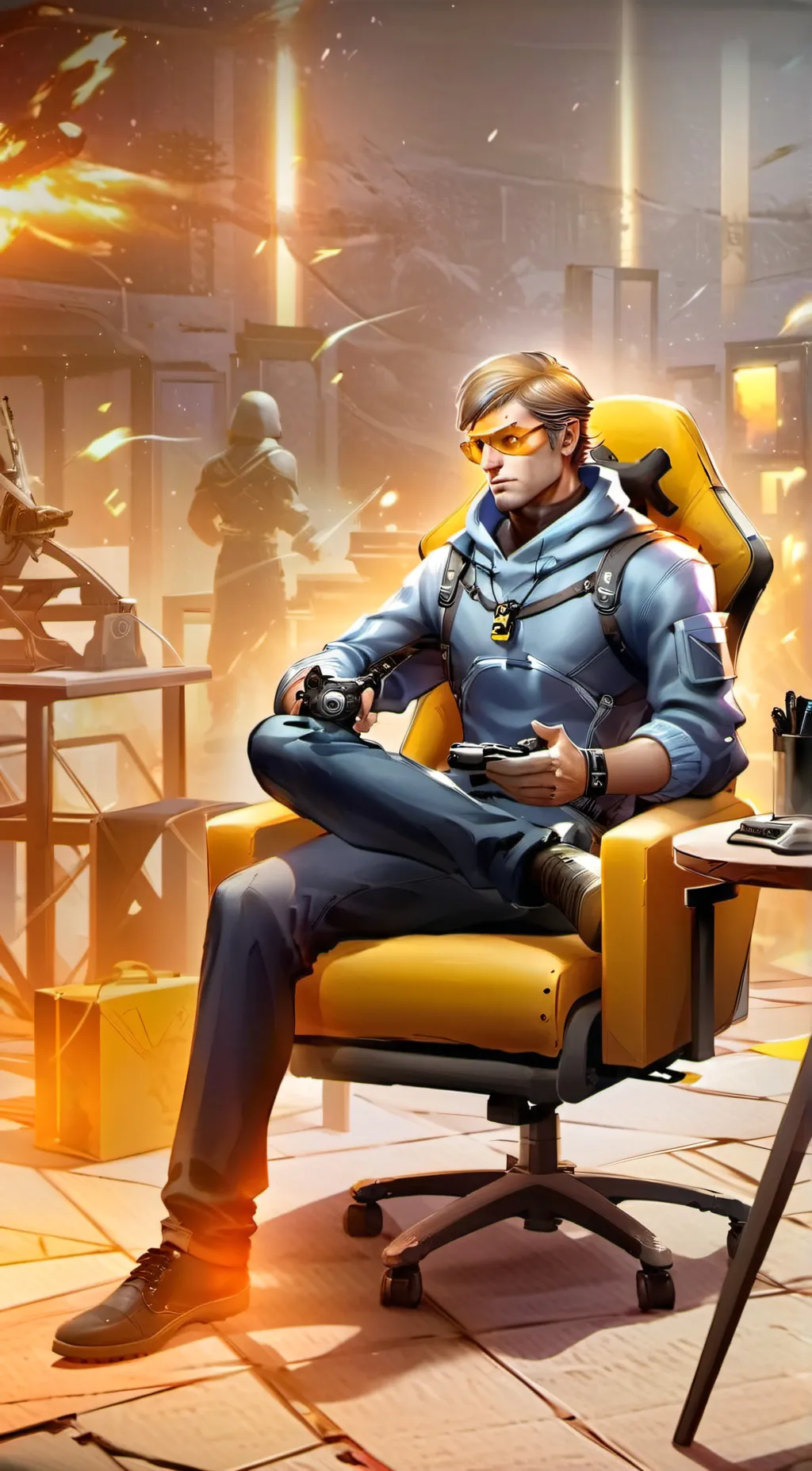 ai character: Alder background