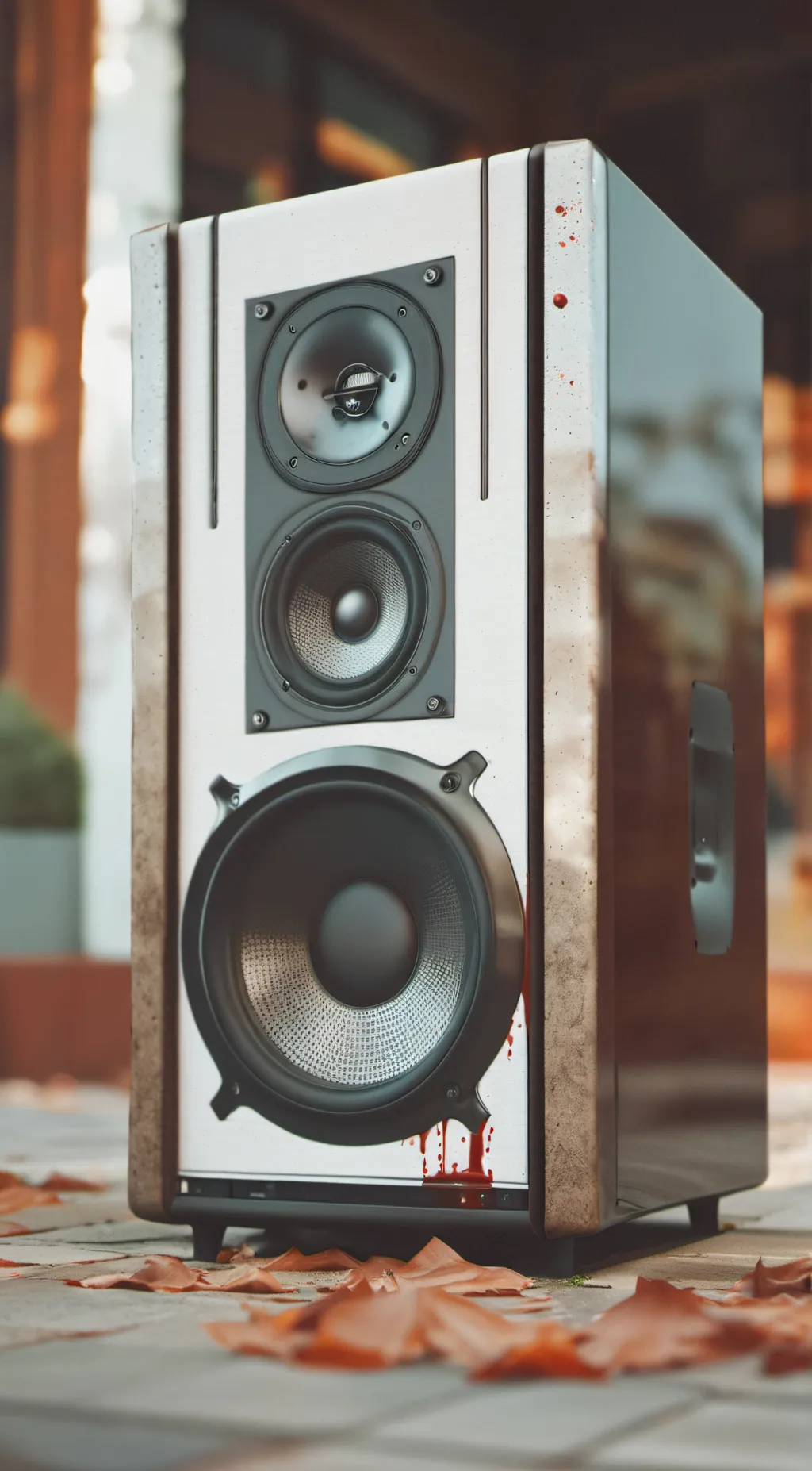 ai character: Titan tv man background