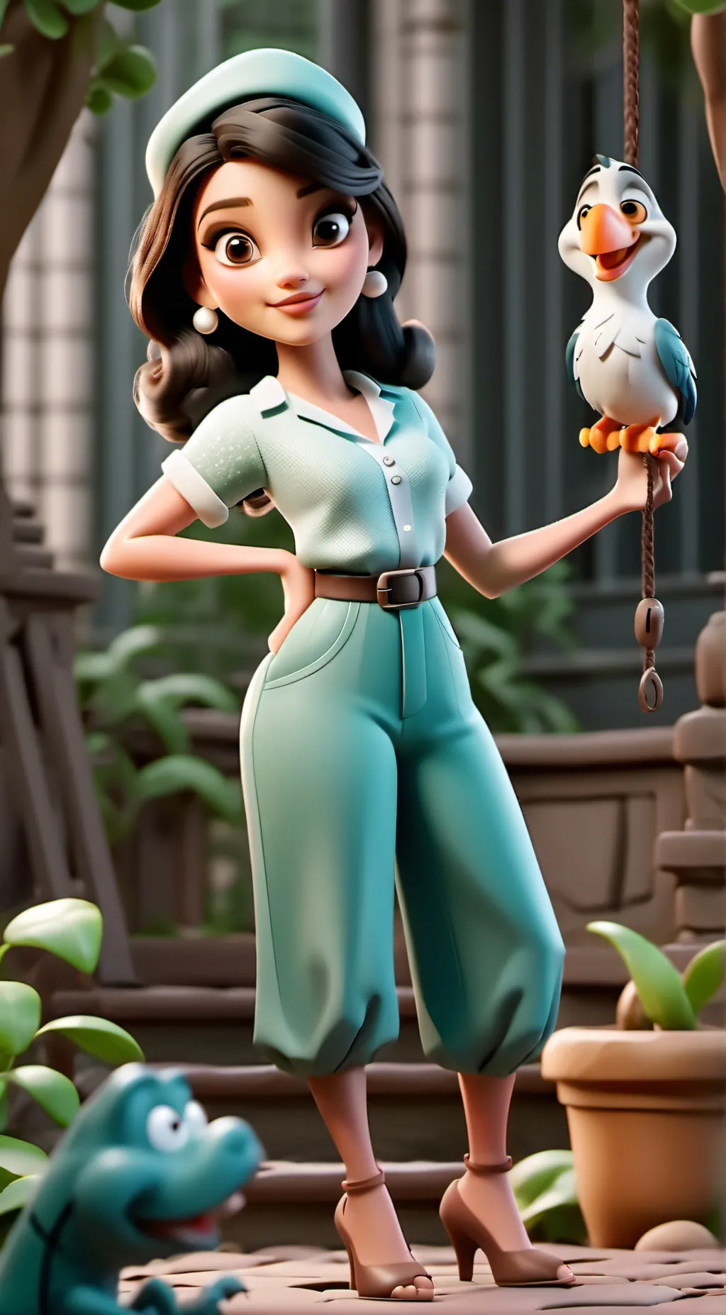 ai character: aphmau crew!!!! background