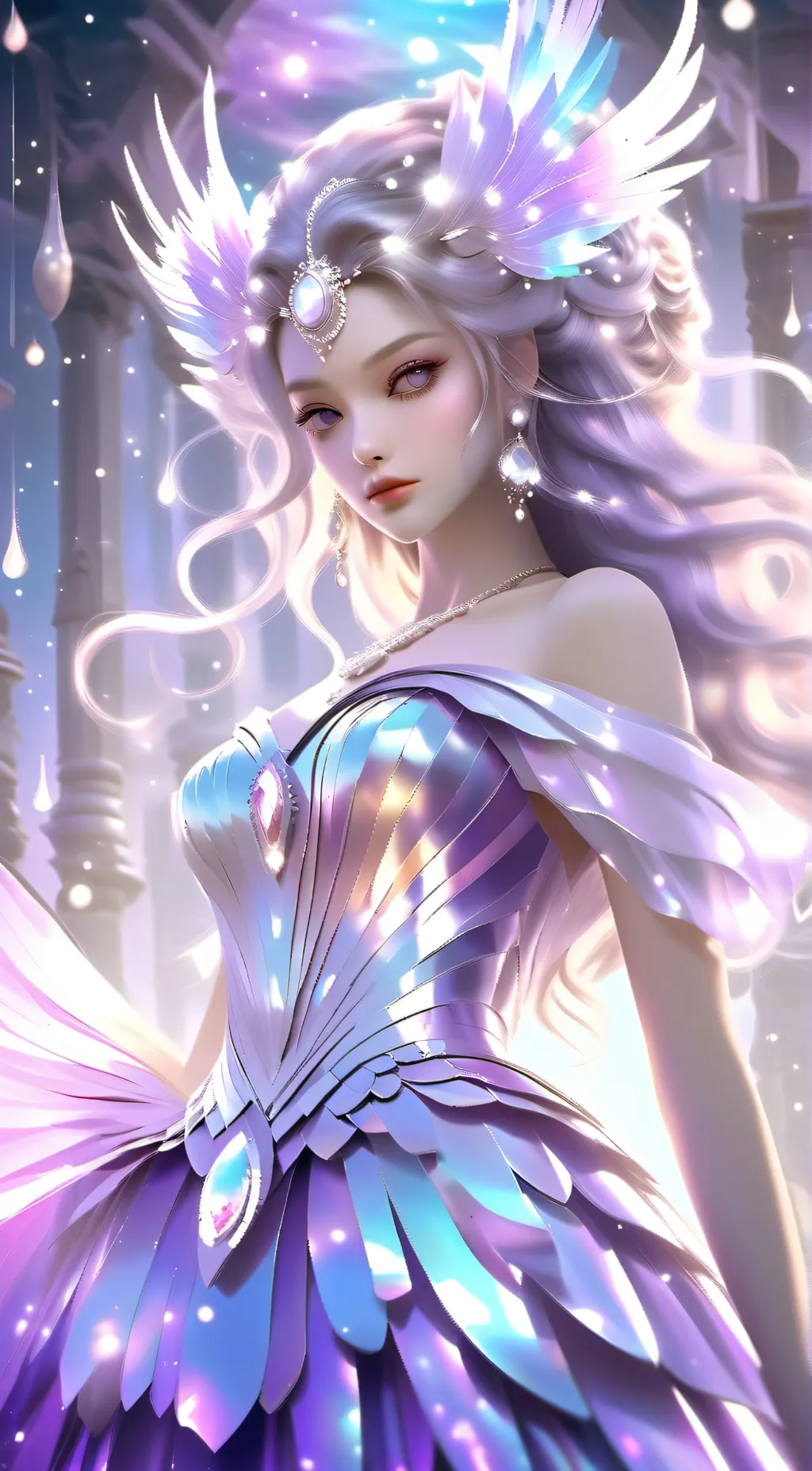 ai character: Says. background