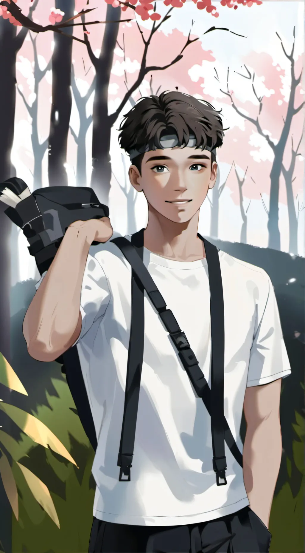 ai character: Azie  background