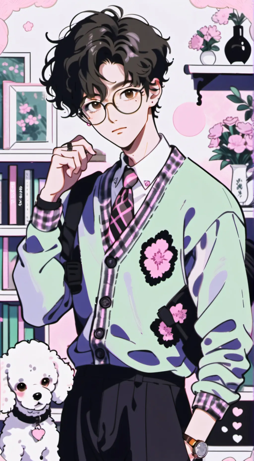 ai character: London raised  background