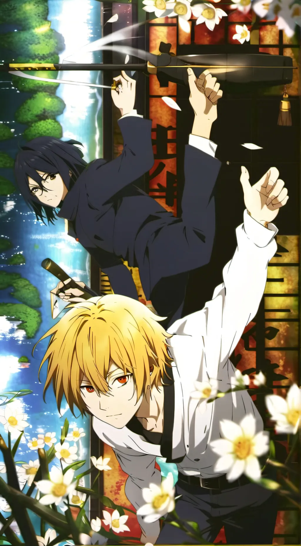 ai character: minato namikaze background