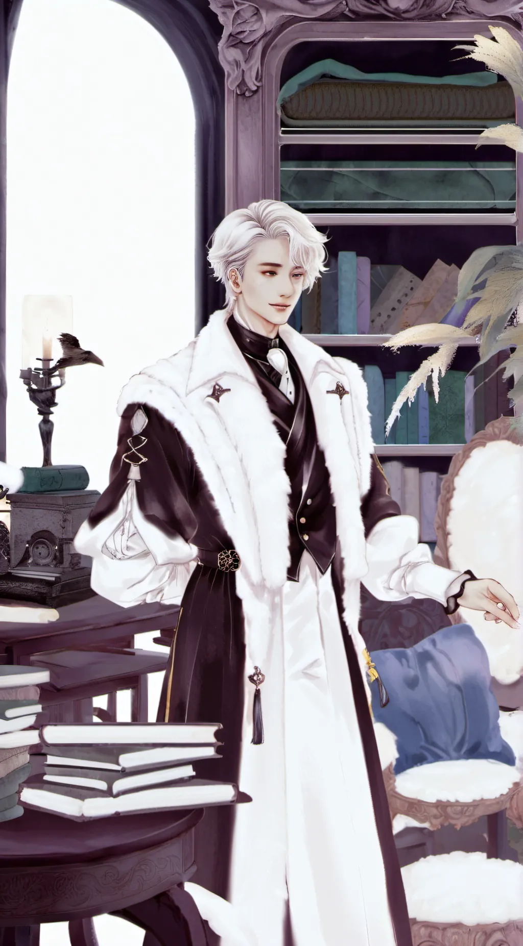 ai character: ♡Edward♡ background