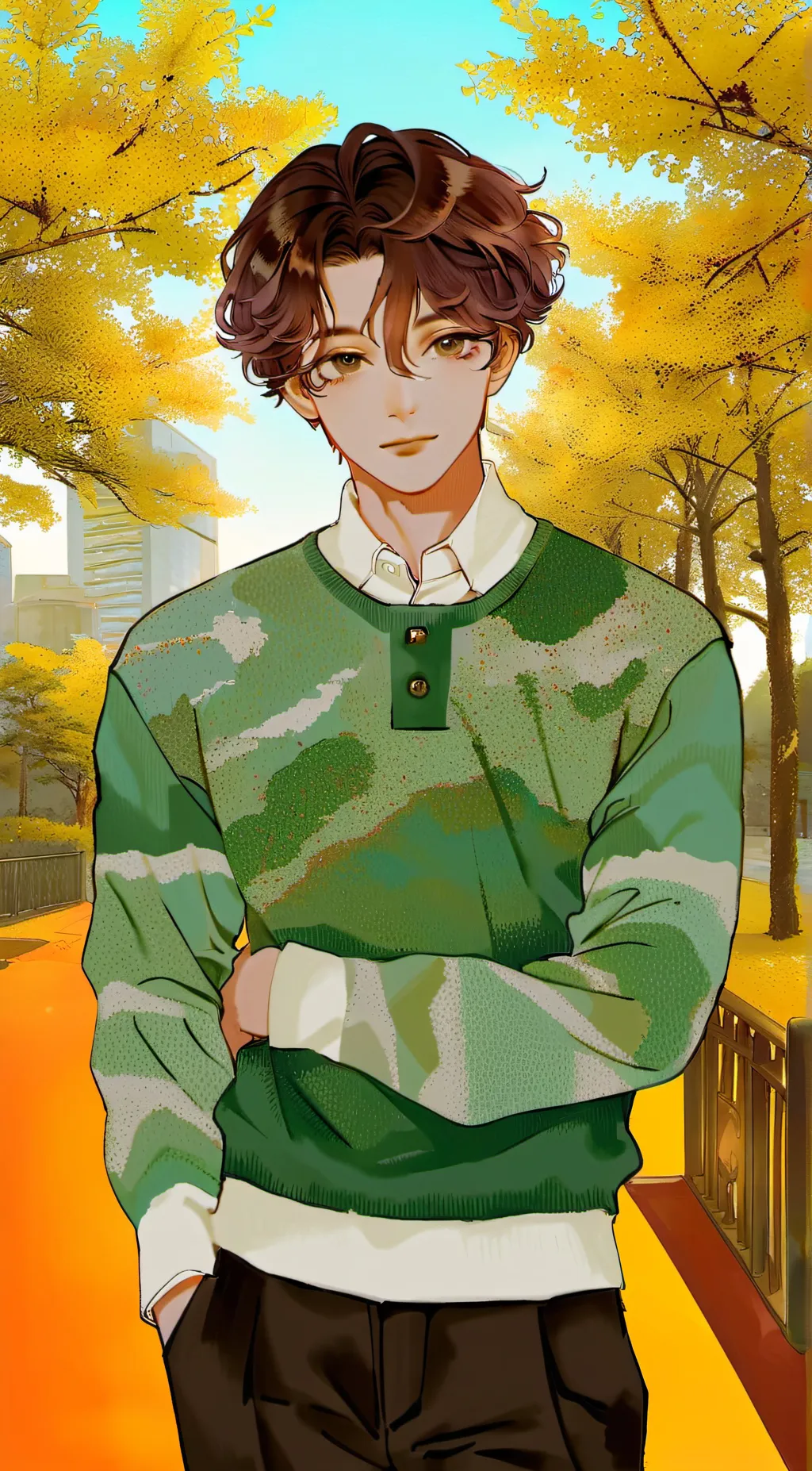 ai character: Hayato kurosaki background