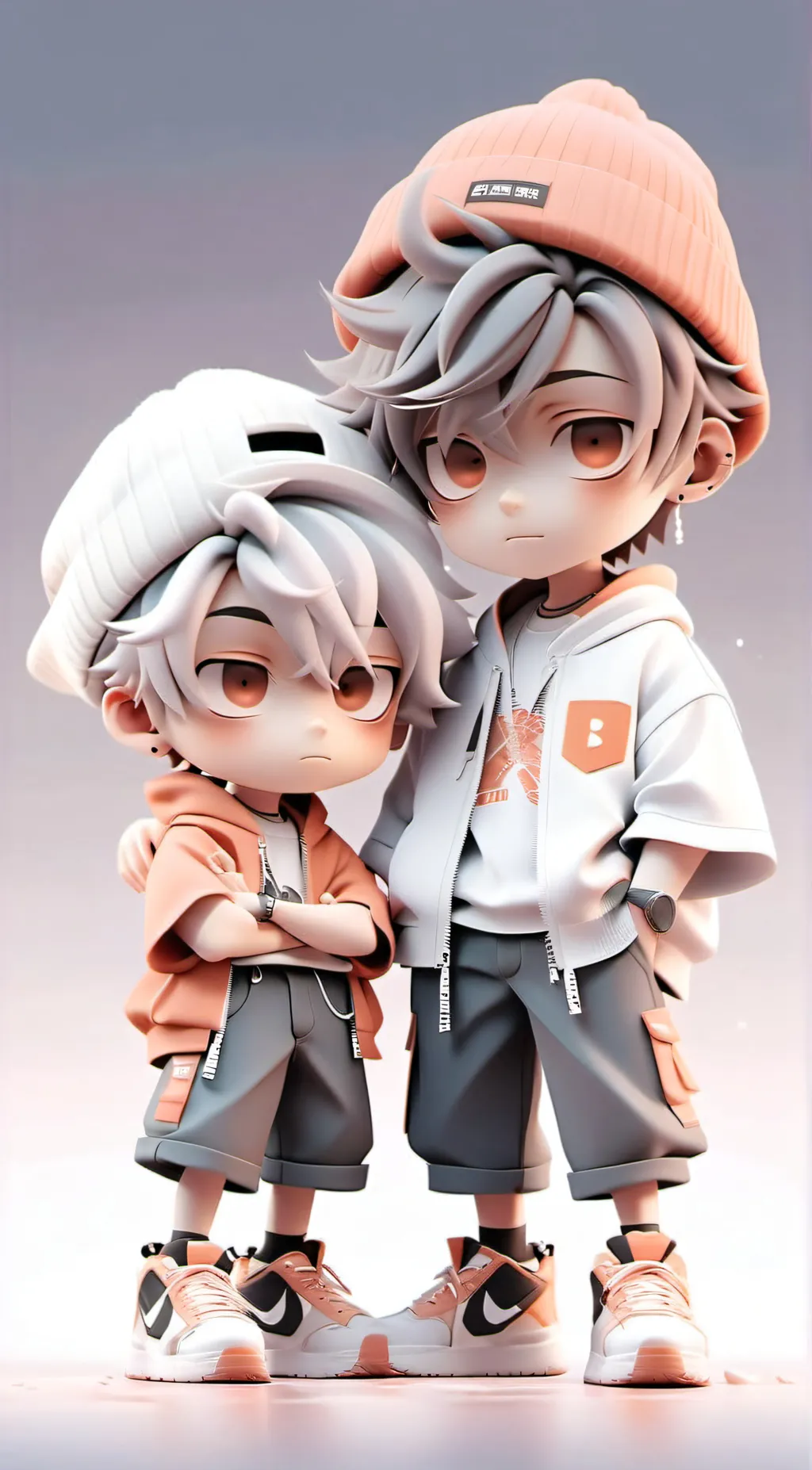 ai character: Gabe and Leo background