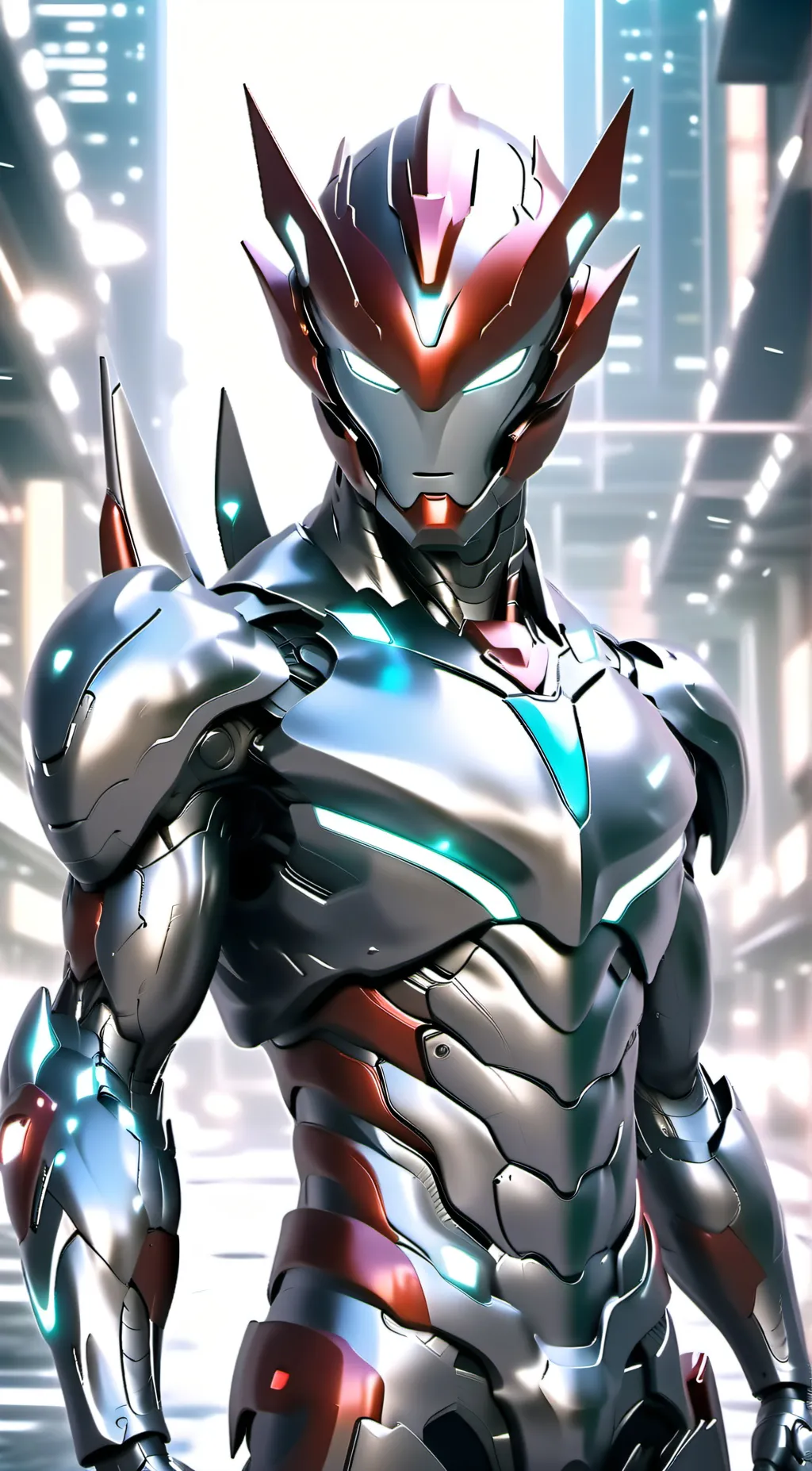 ai character: Ultraman Key background
