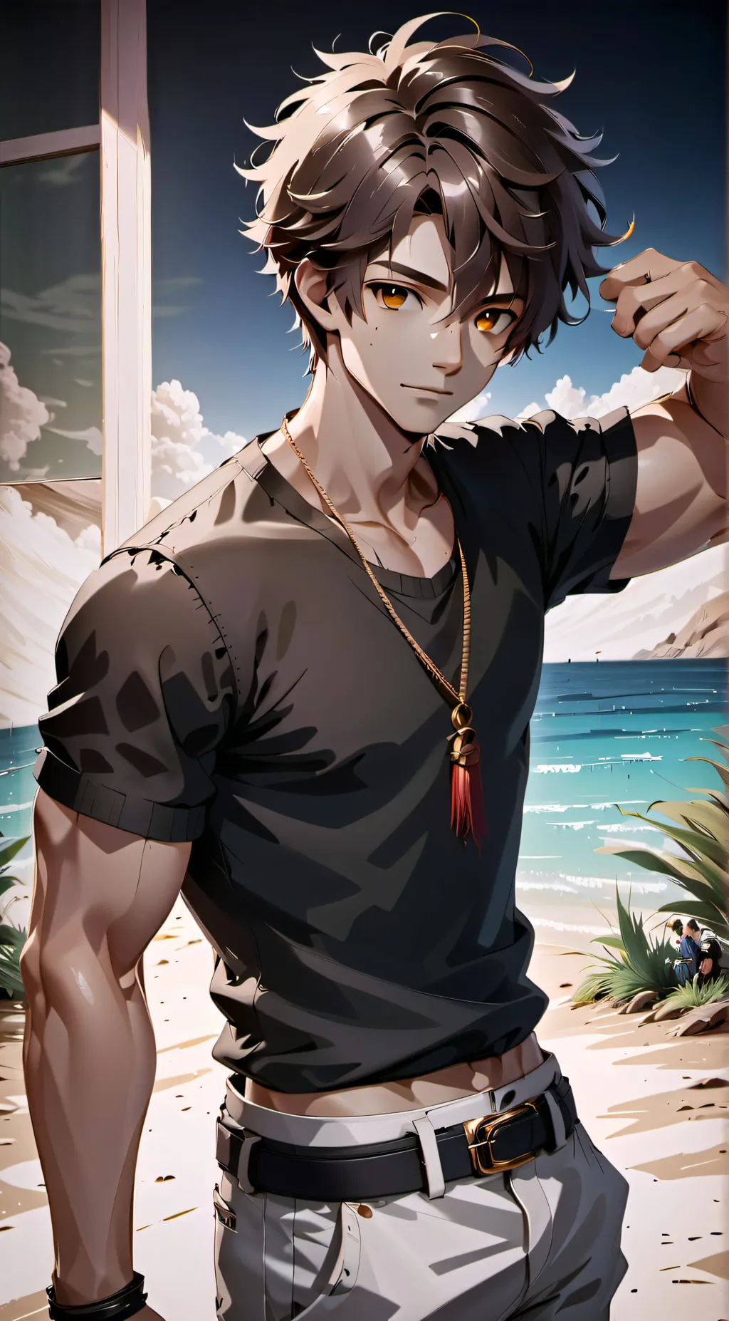 ai character: Leanardo background