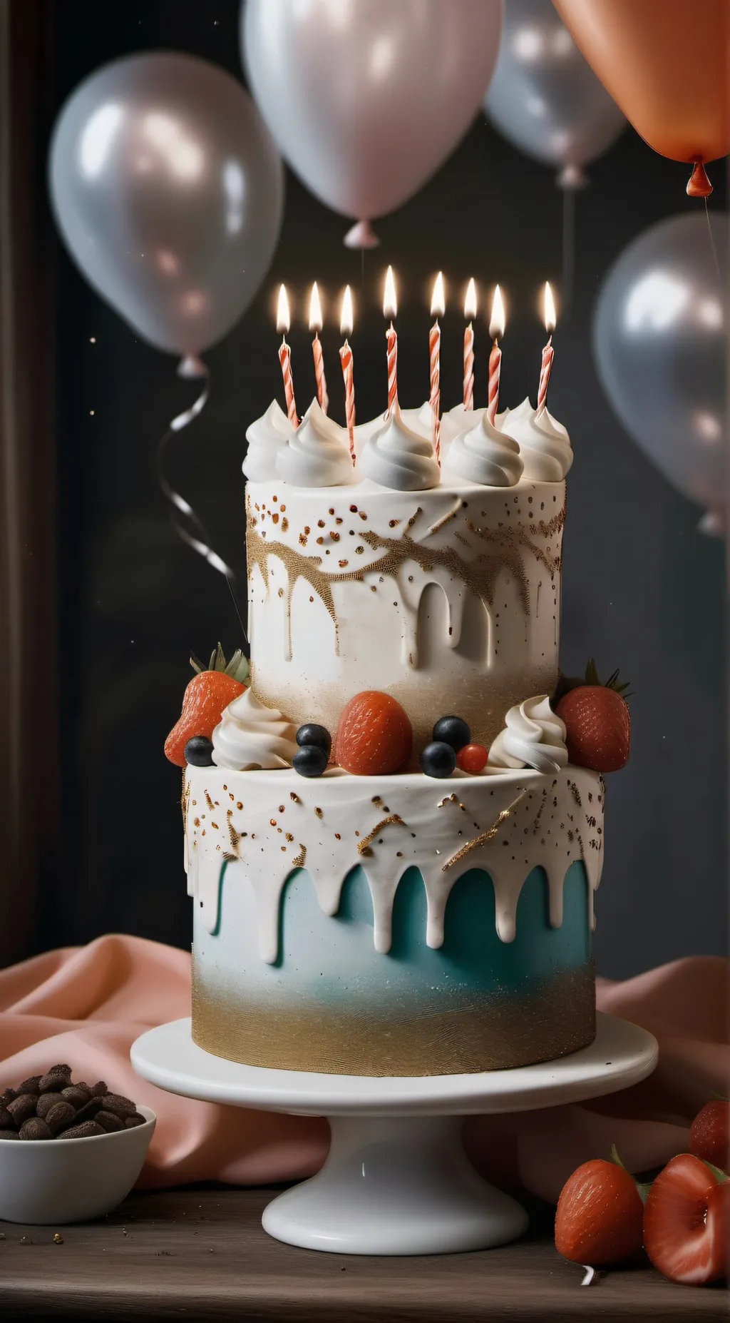 ai character: cake to tara background