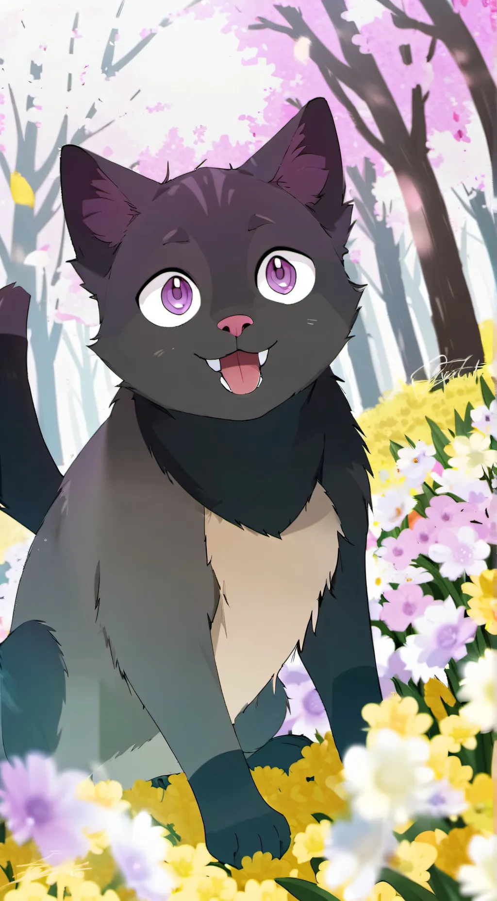 ai character: catnap  background