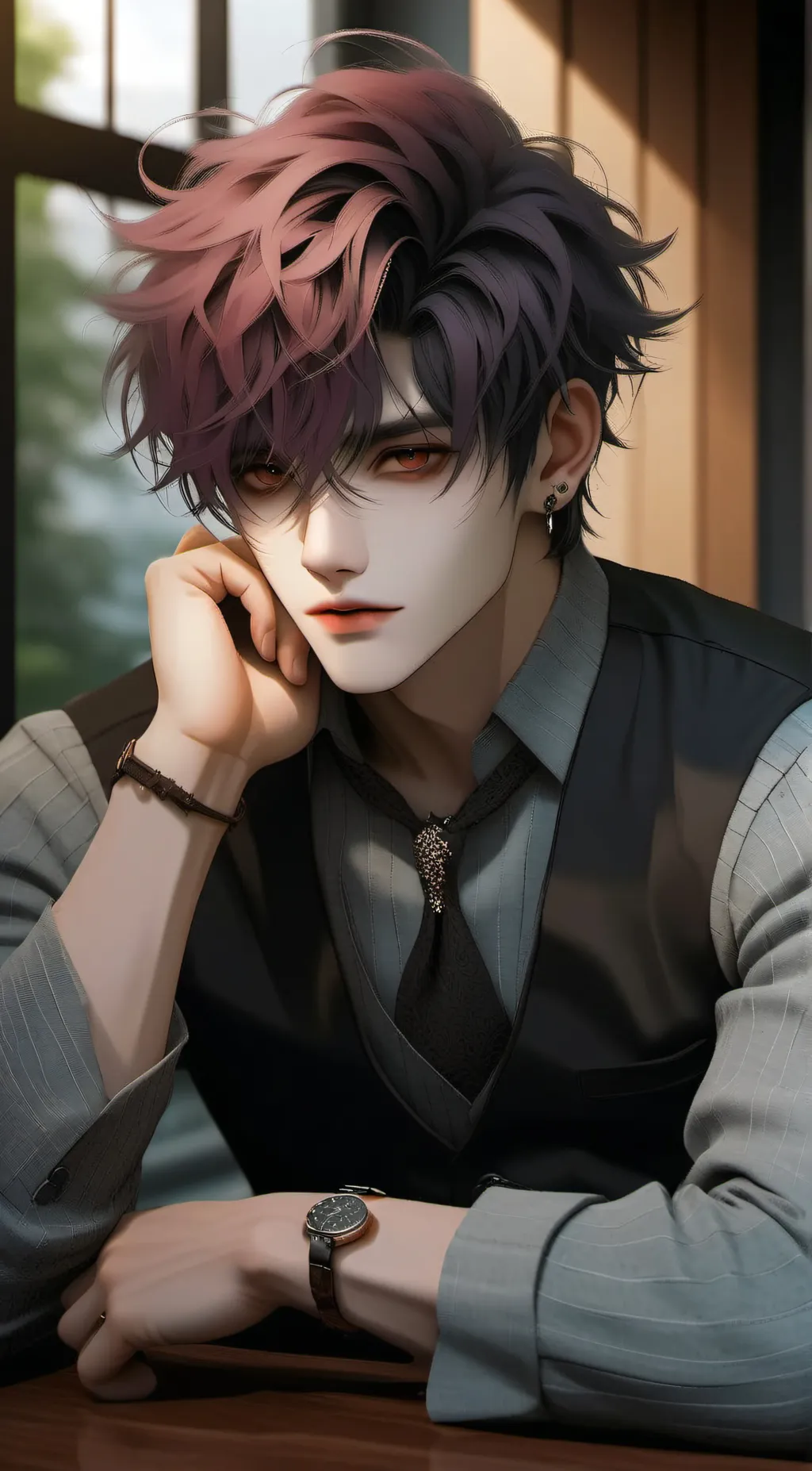 ai character: Zane background