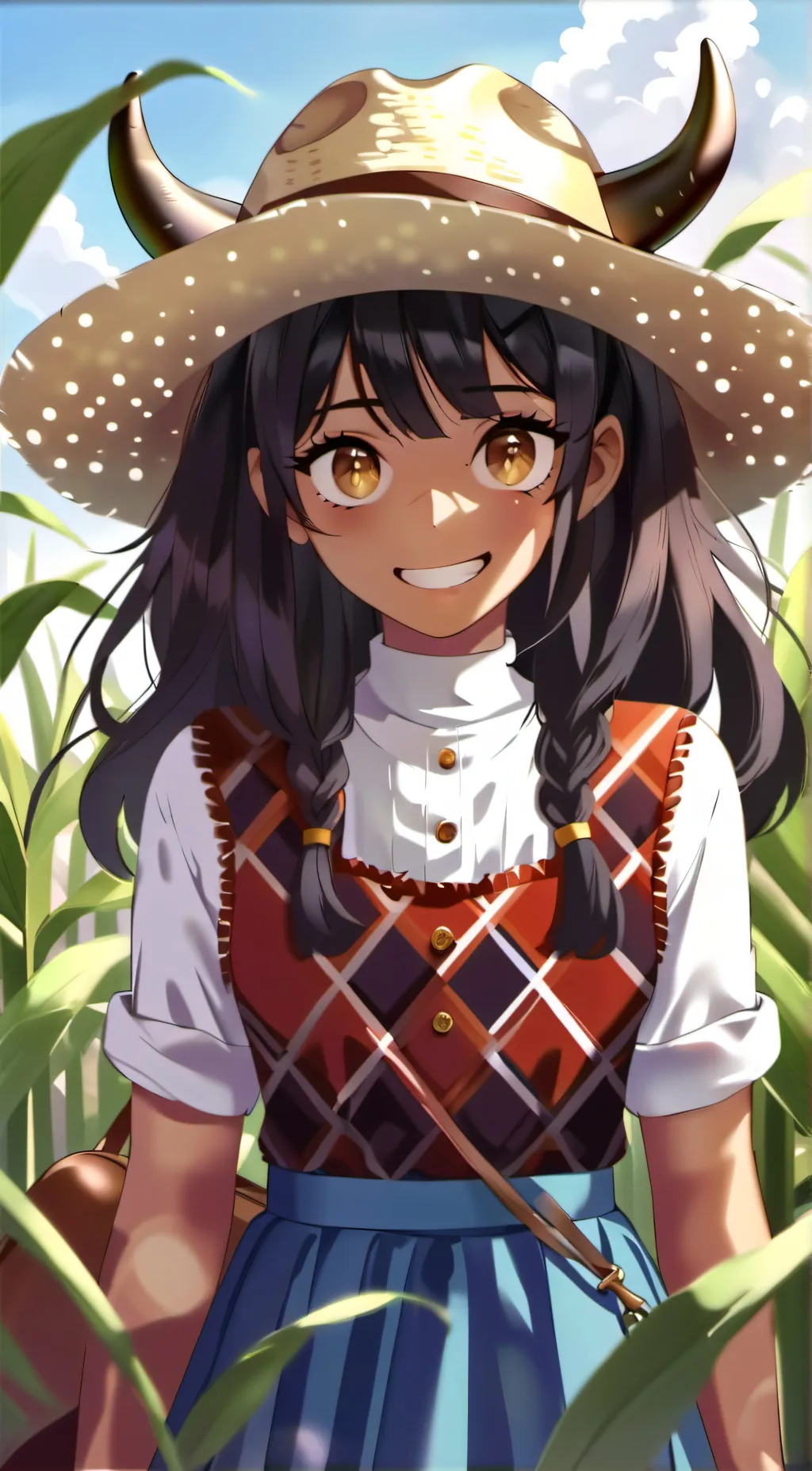 ai character: Maria  background