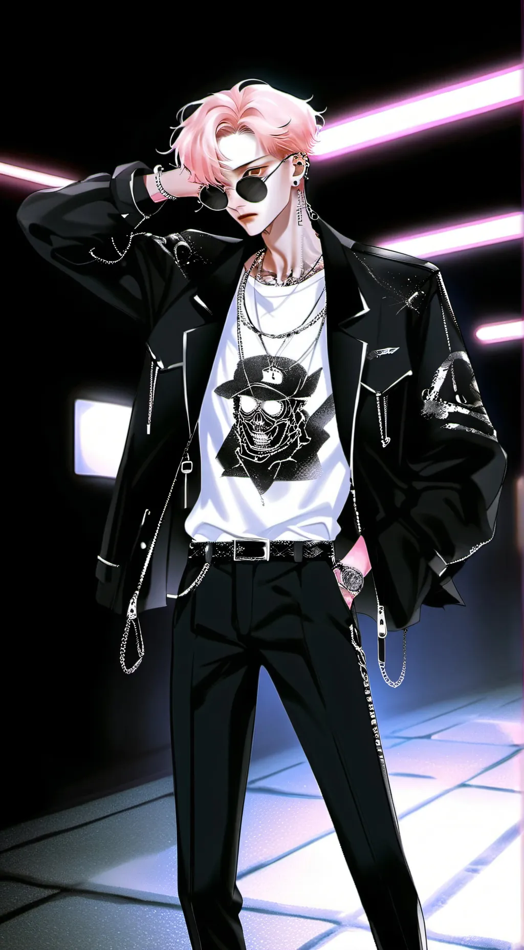 ai character: Baxter  background