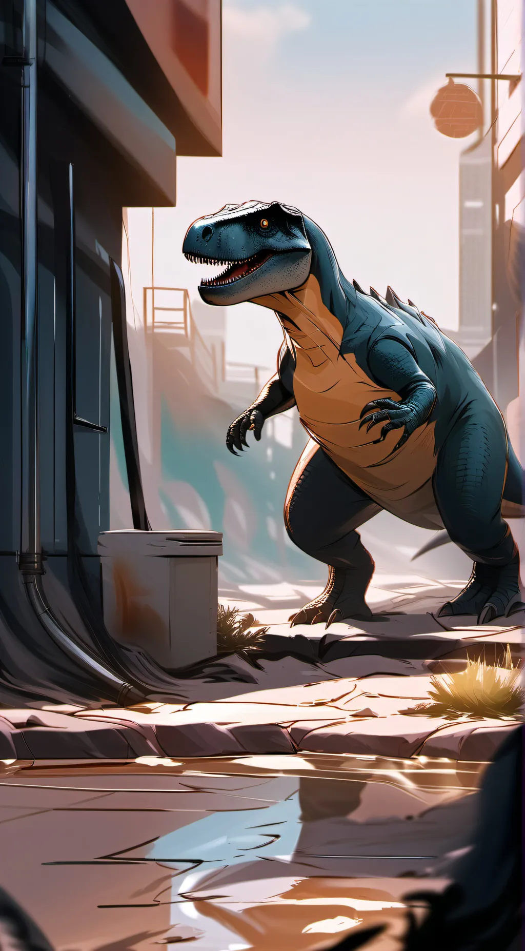 ai character: Velocitar  background