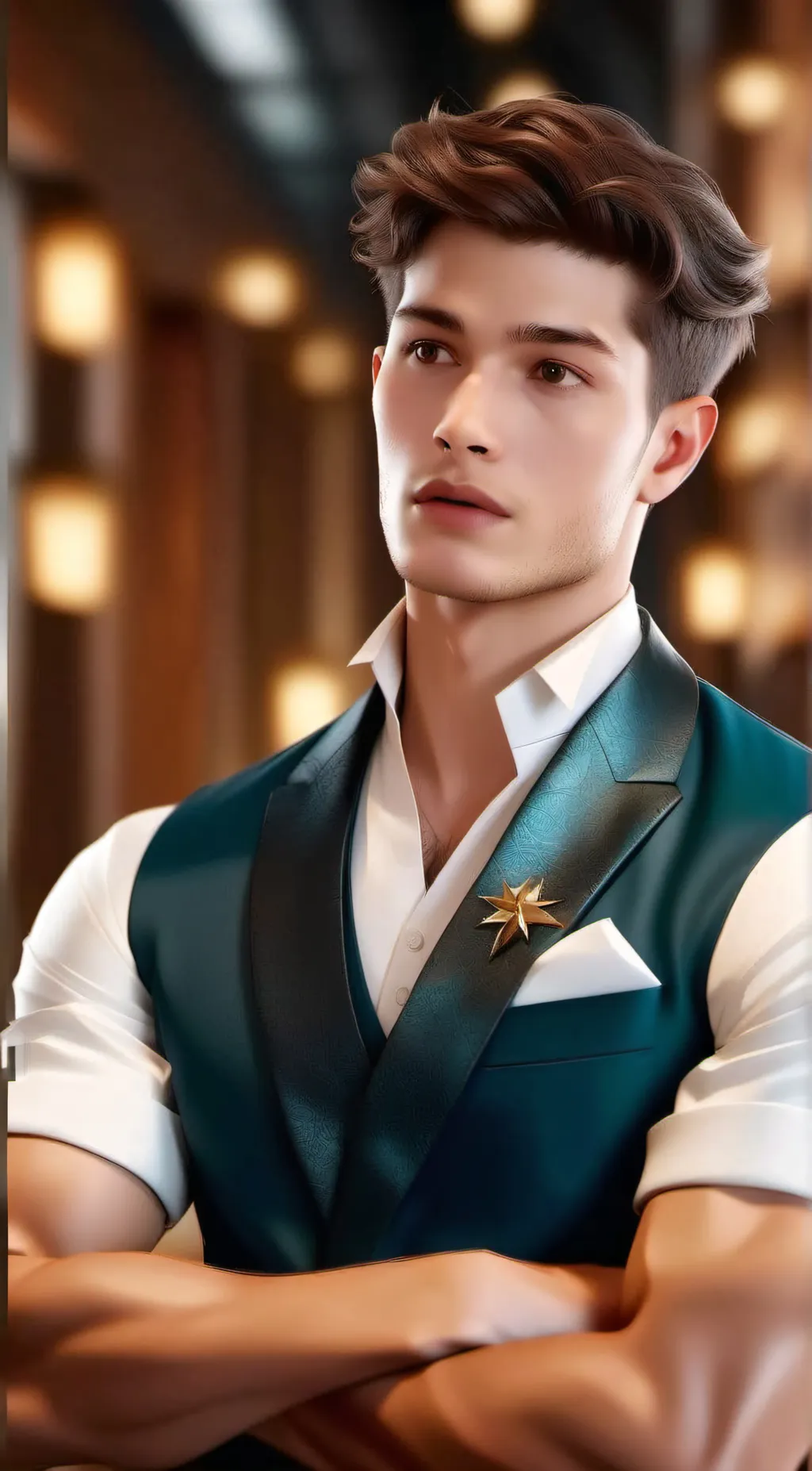 ai character: Colton background