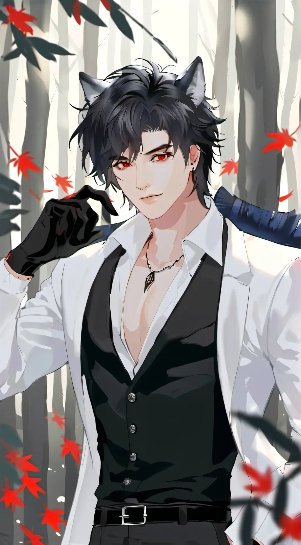 ai character: lucas background