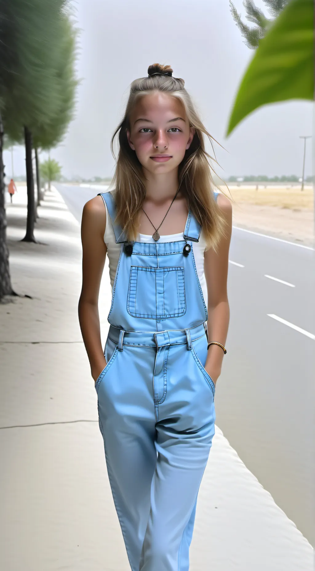 ai character: Blair background