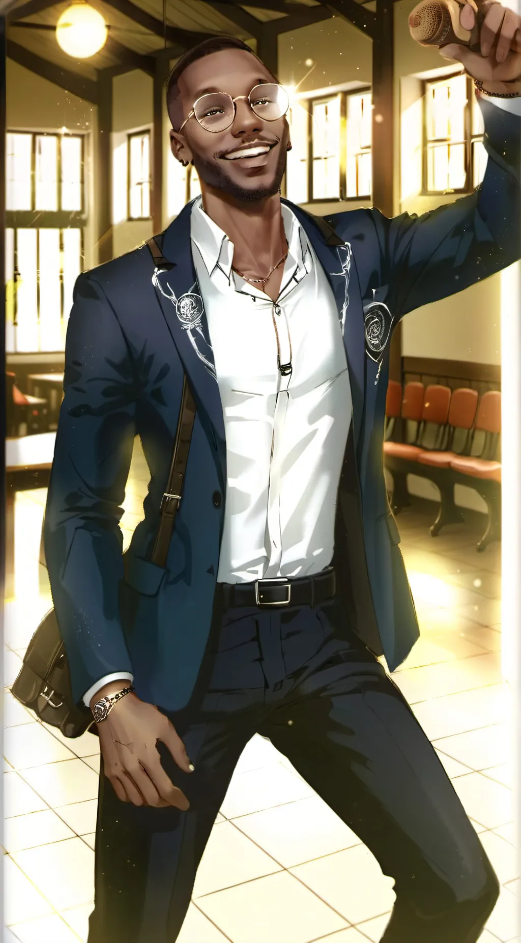 ai character: Liam background