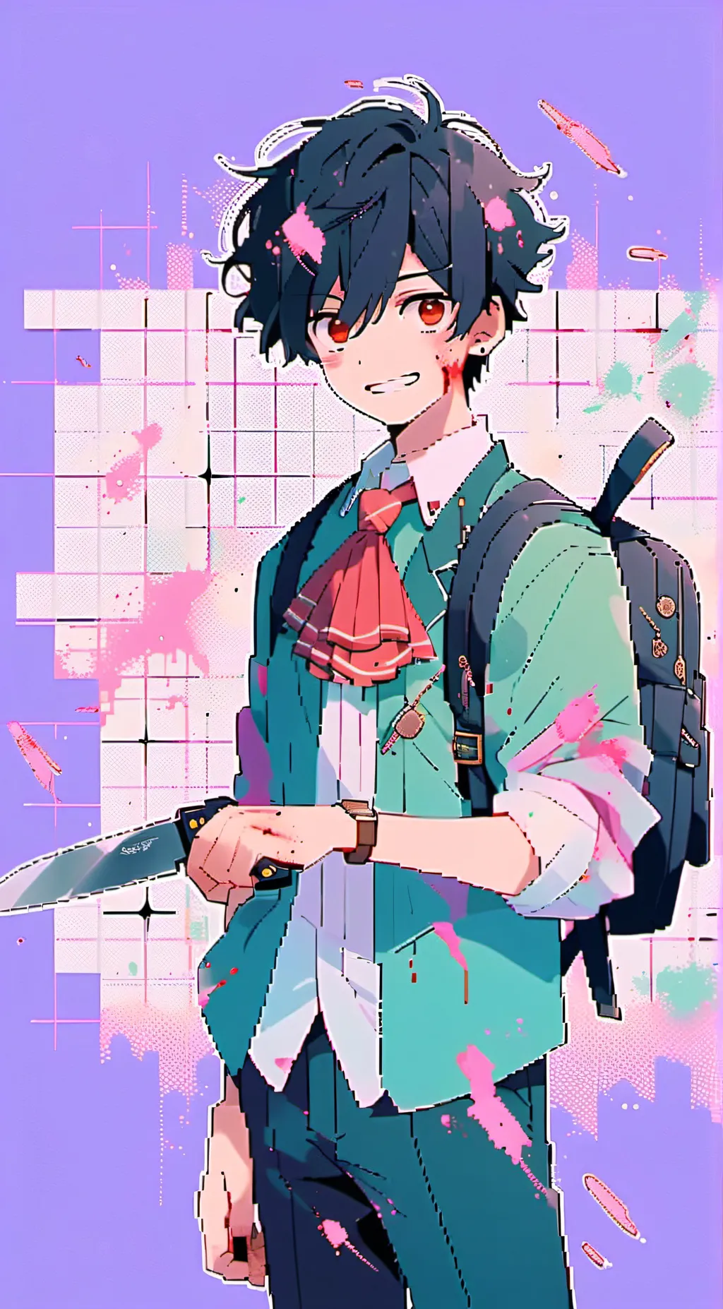 ai character: Taro background