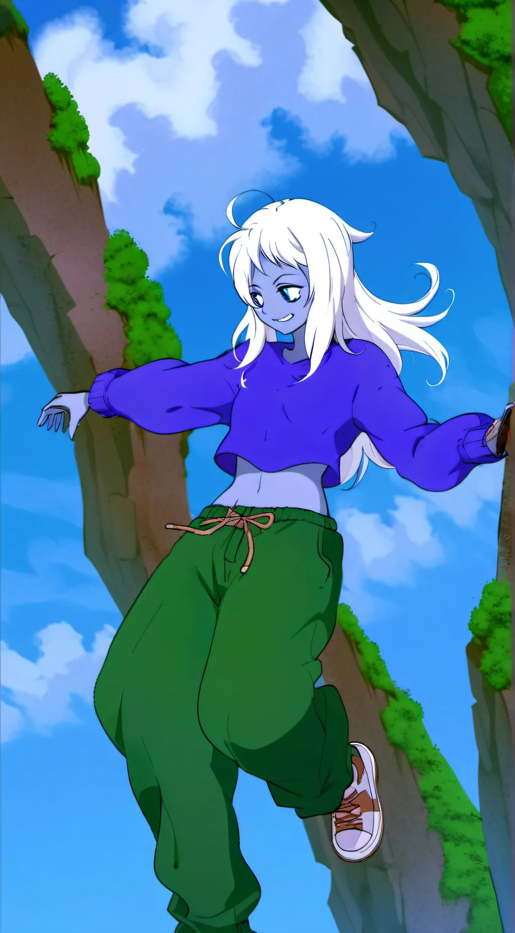 ai character: Control Fruit background