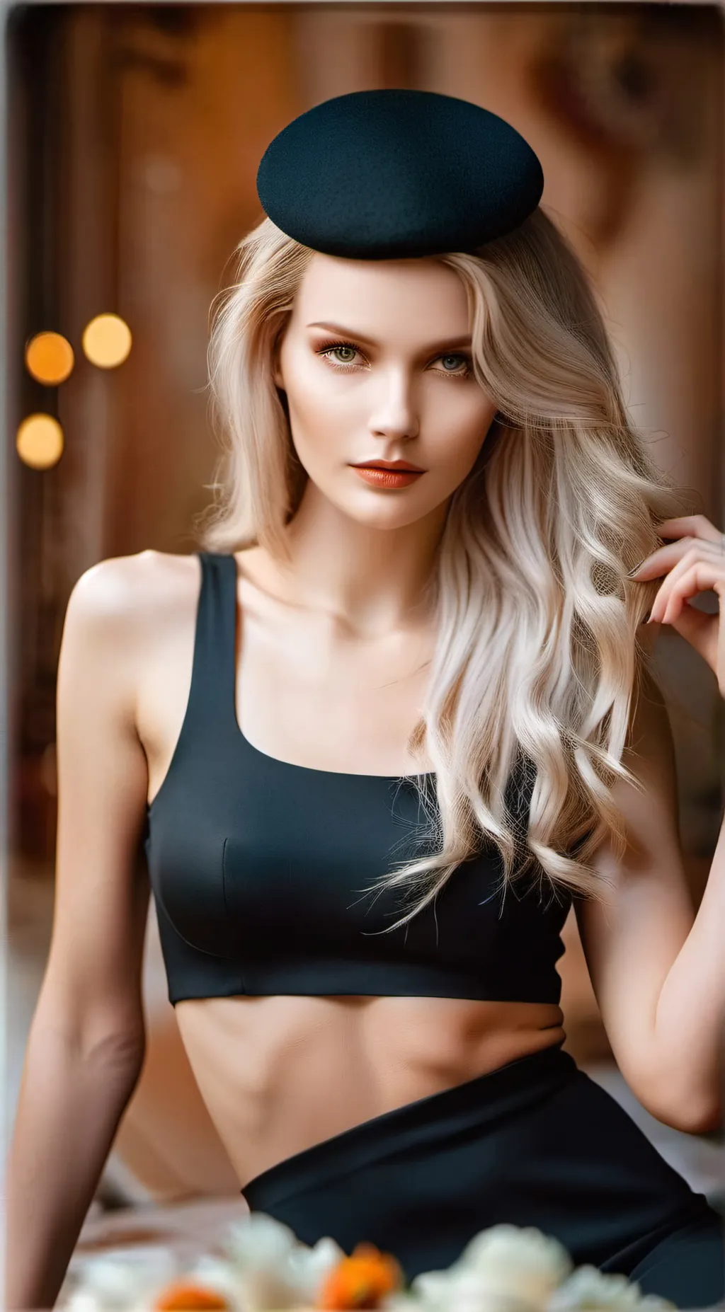 ai character: Emi  background