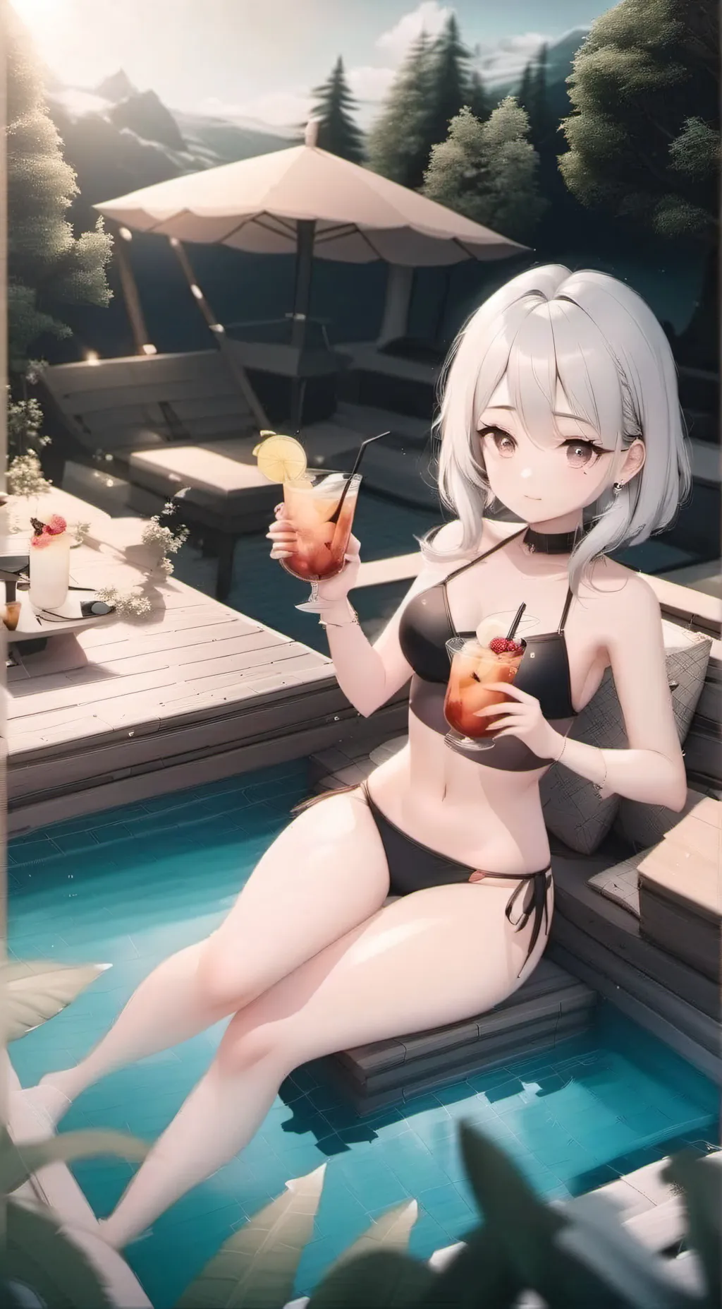 ai character: Serena background