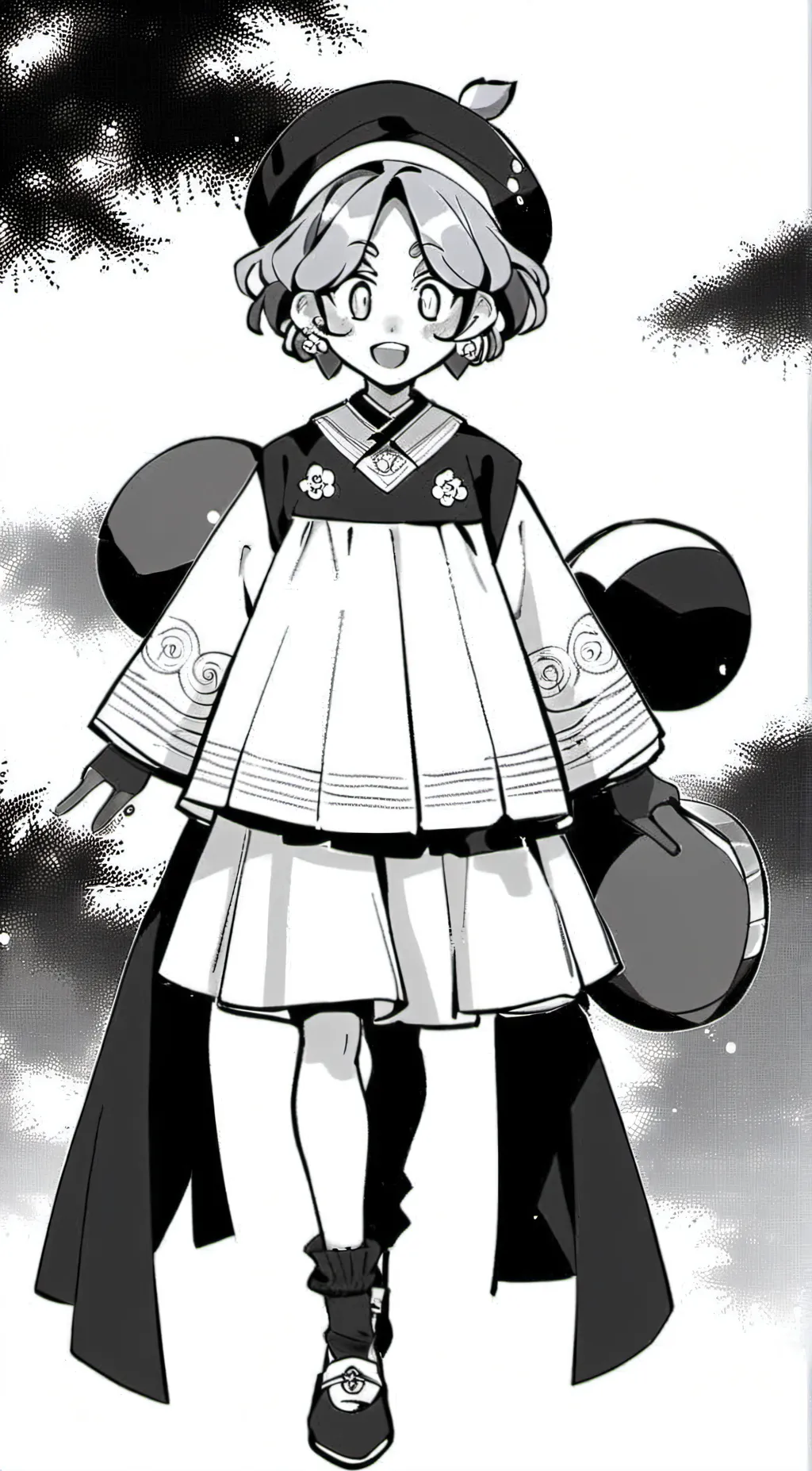 ai character: demon slayer background