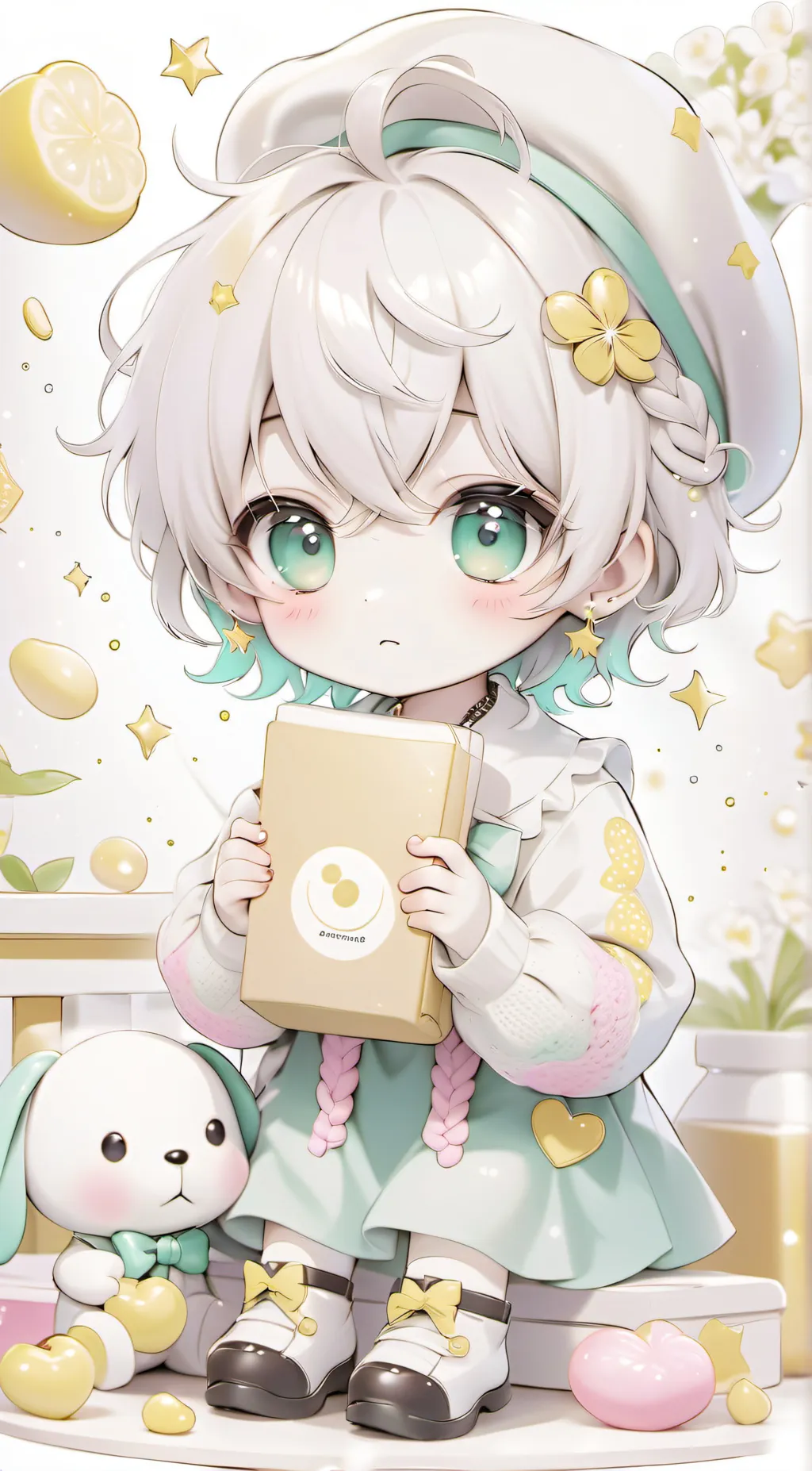 ai character: Little Star background