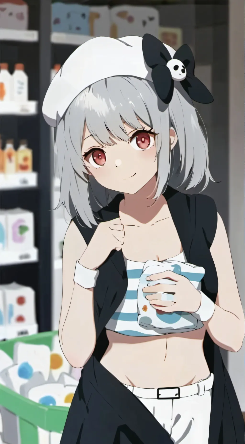 ai character: kitten  background