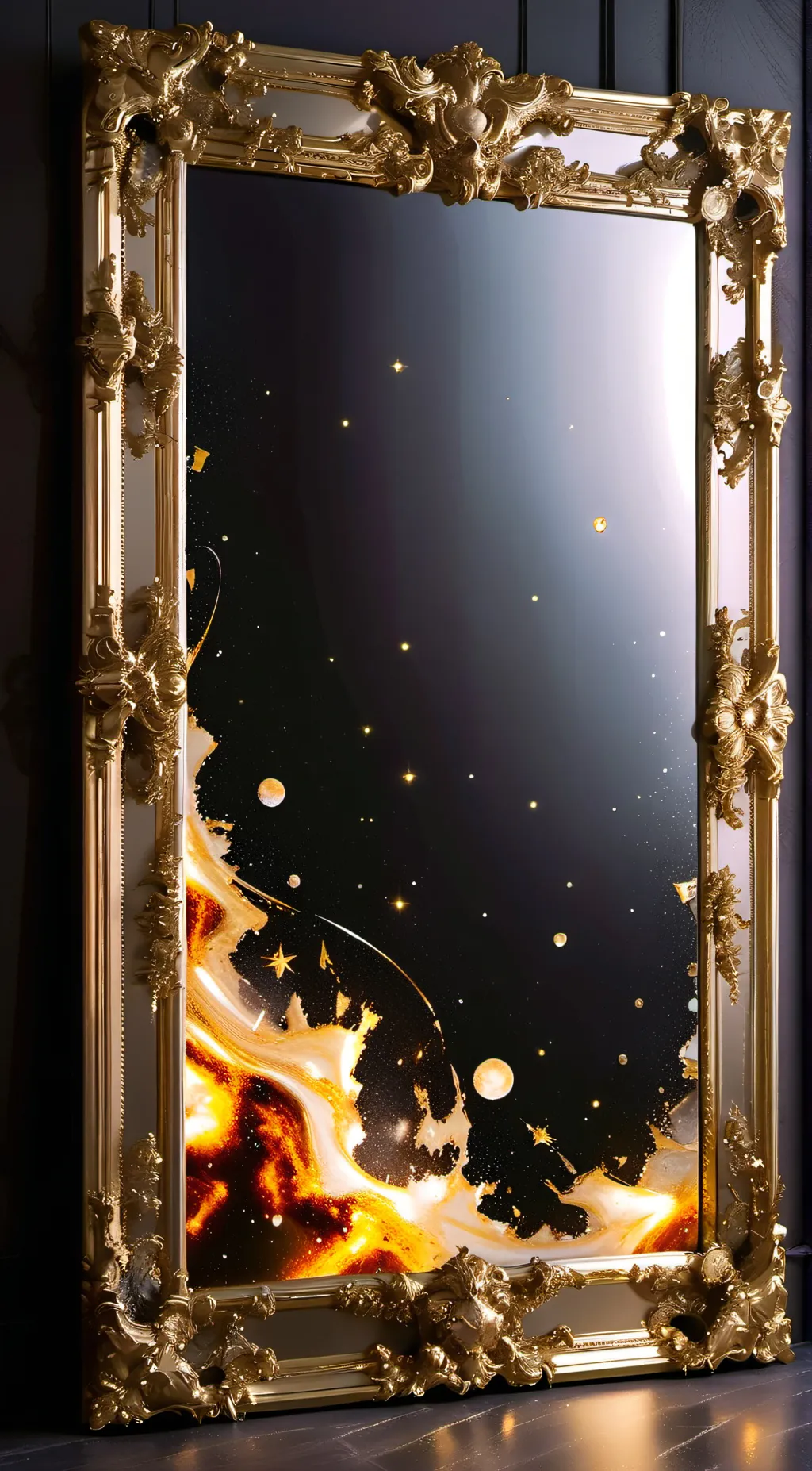 ai character: The Mirror background