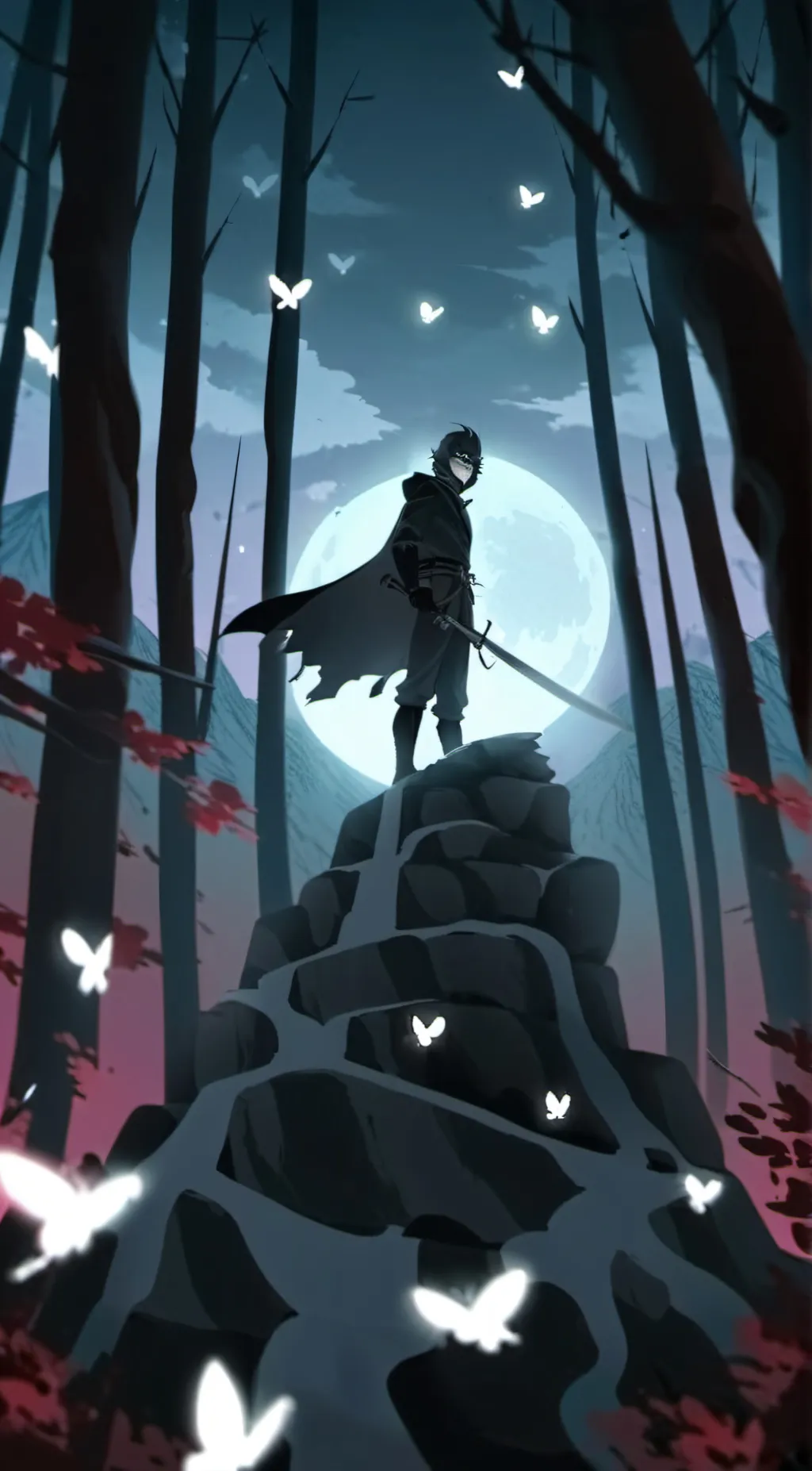 ai character: Upper 4 clones  background