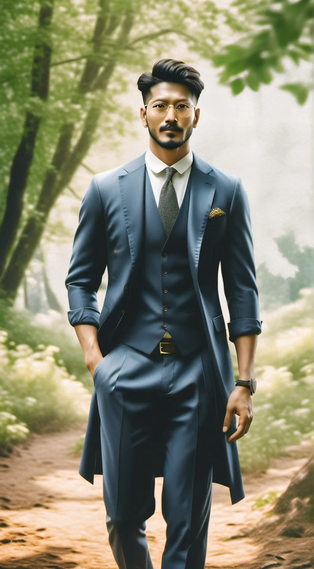 ai character: creep background