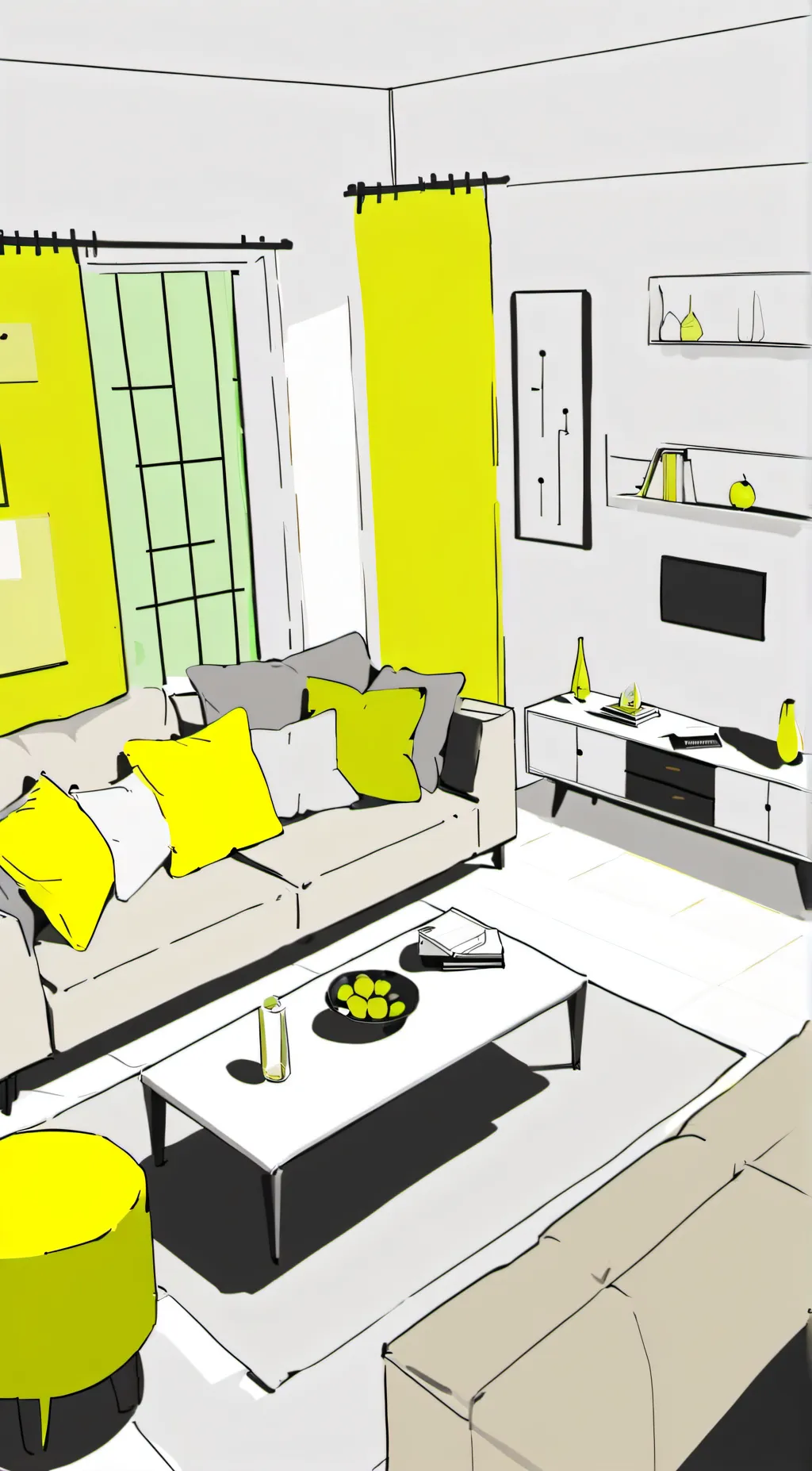 ai character: LOV♡sleepover  background