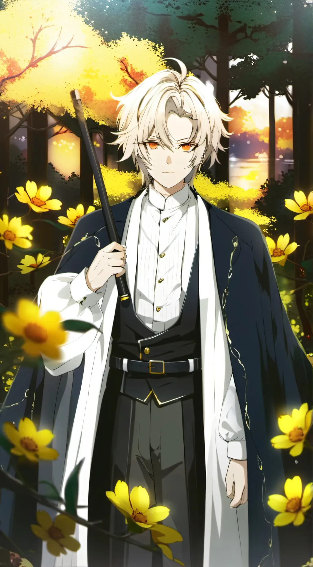 ai character: Demon slayer background