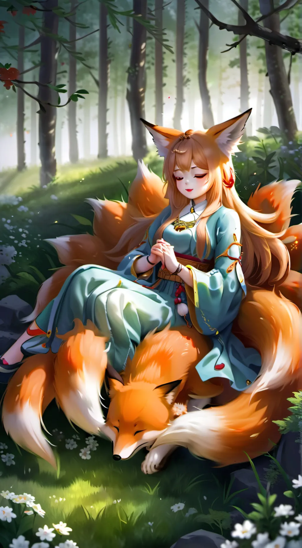 ai character: Lila background