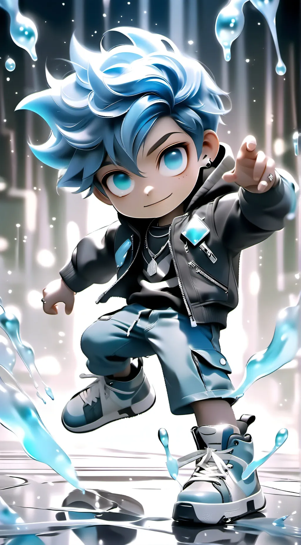 ai character: Bisam background