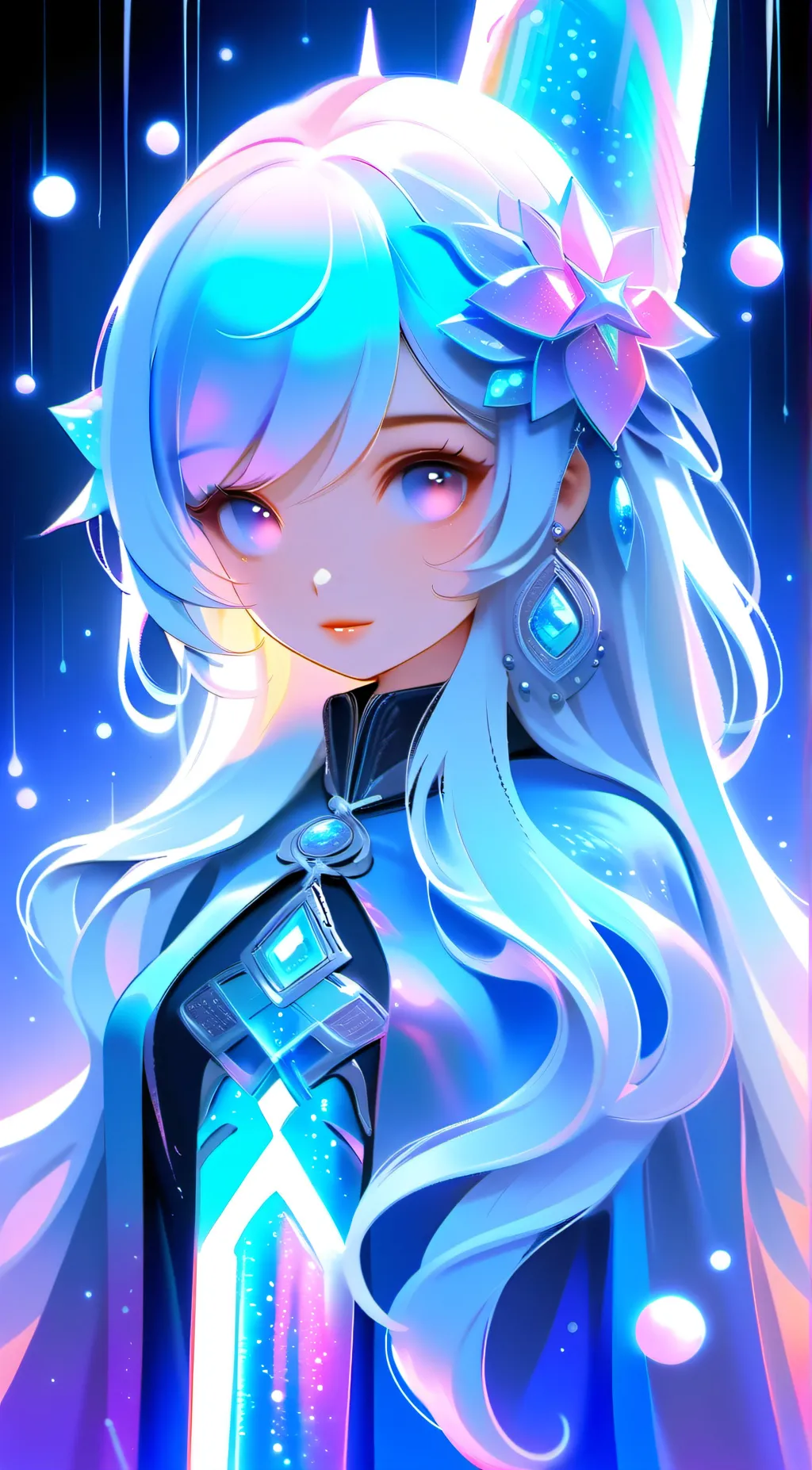 ai character: Lyra background