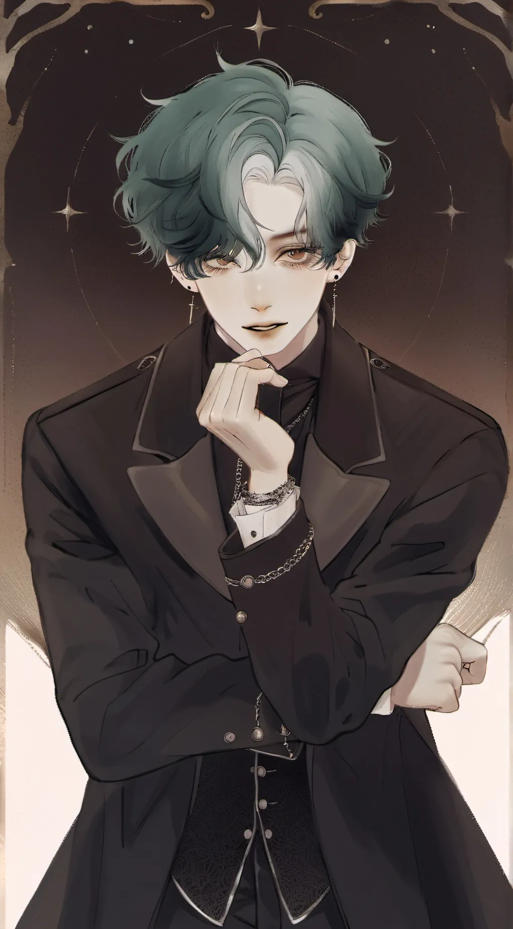 ai character: anorld background