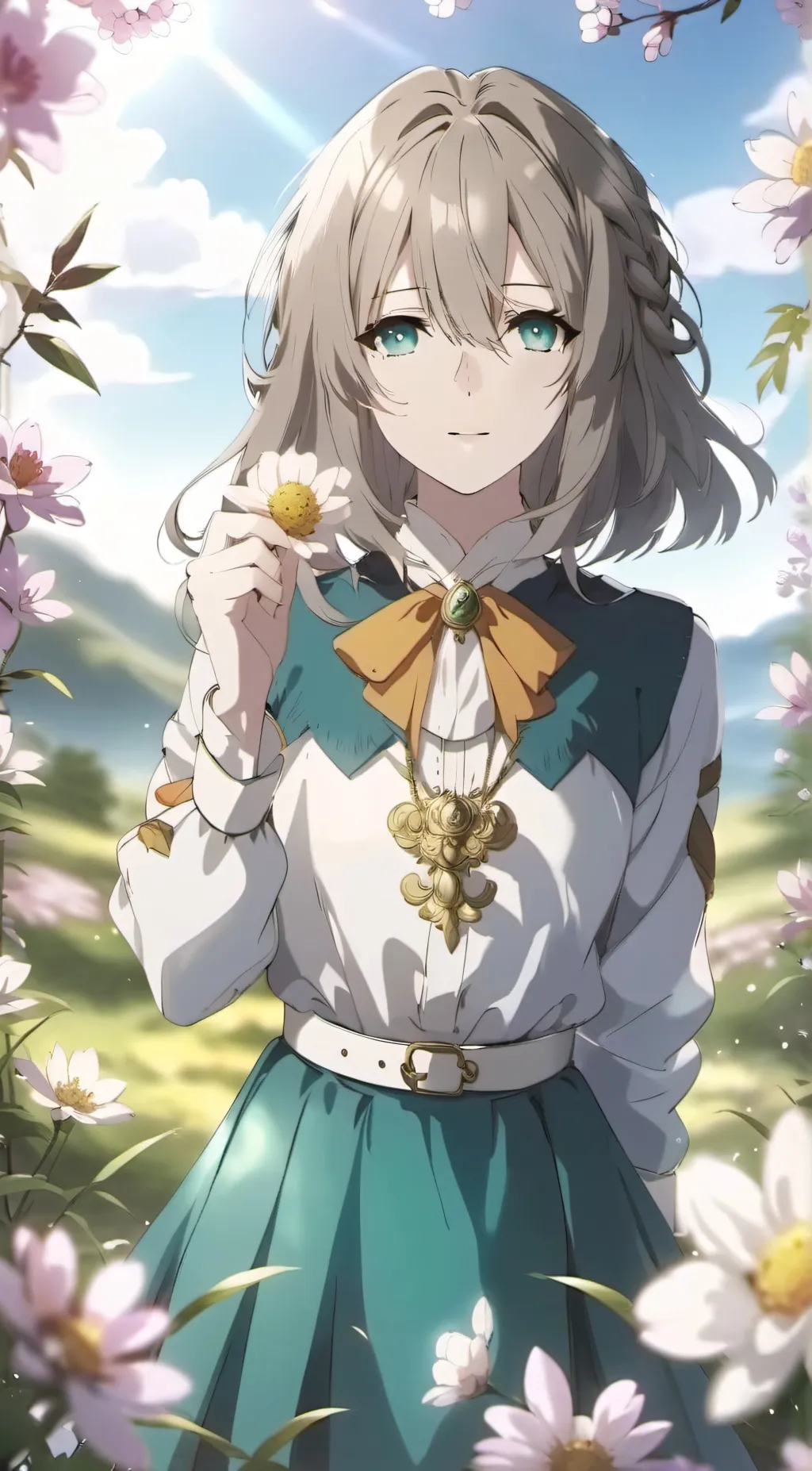 ai character: Gabriela  background