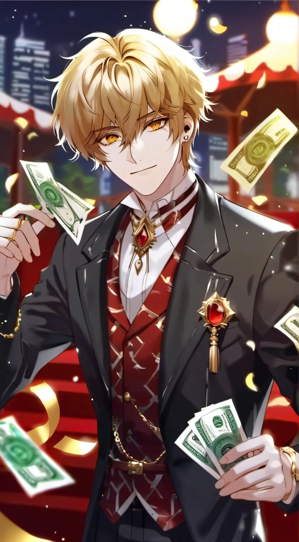 ai character: Andrew background