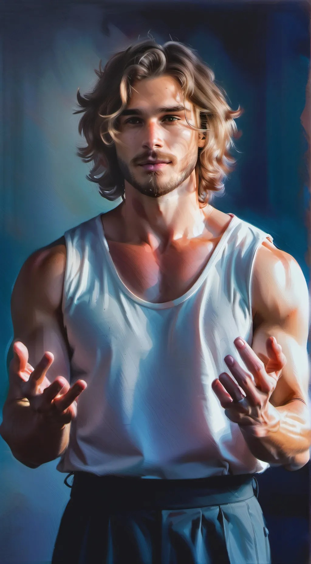 ai character: Elias background