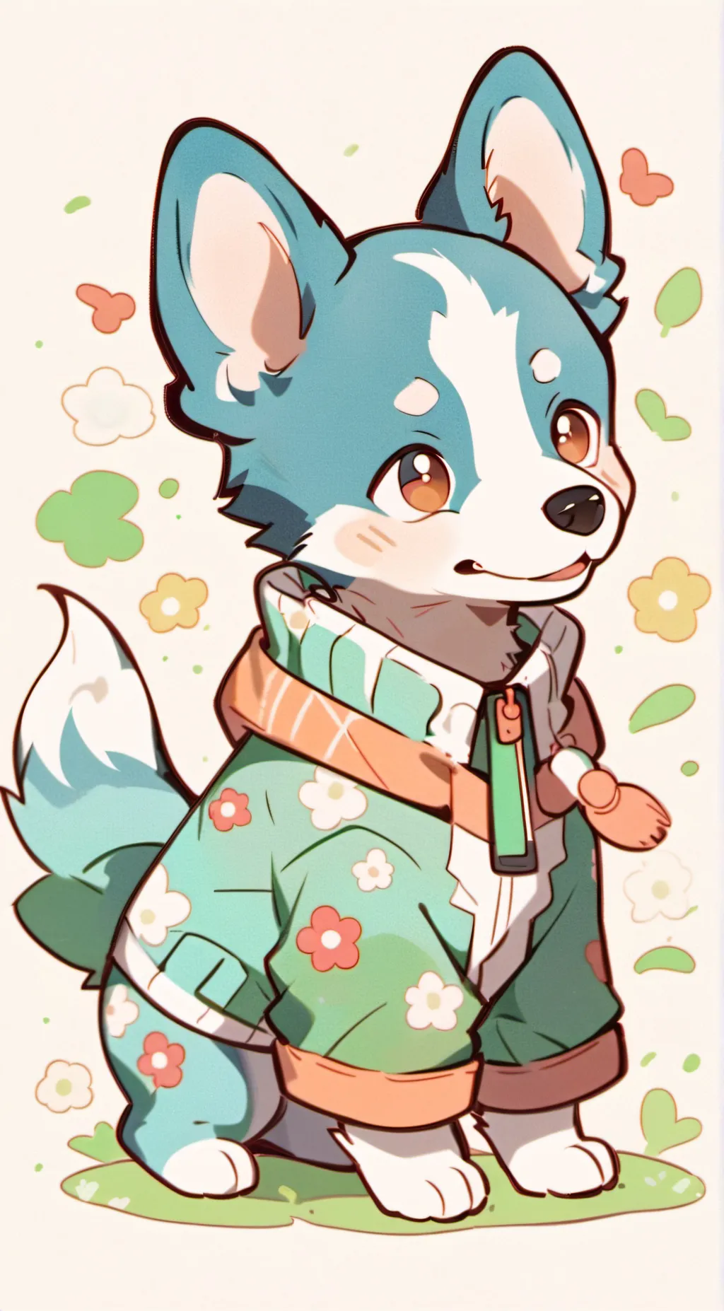 ai character: ♡{bluey}♡ background