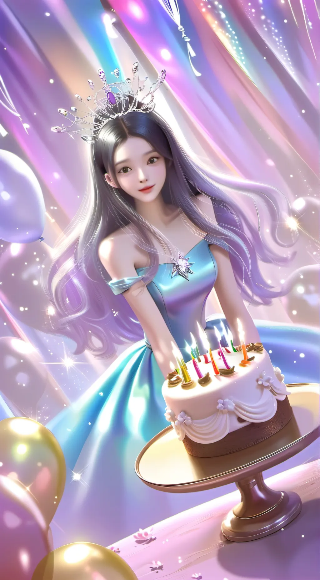 ai character: Mika background