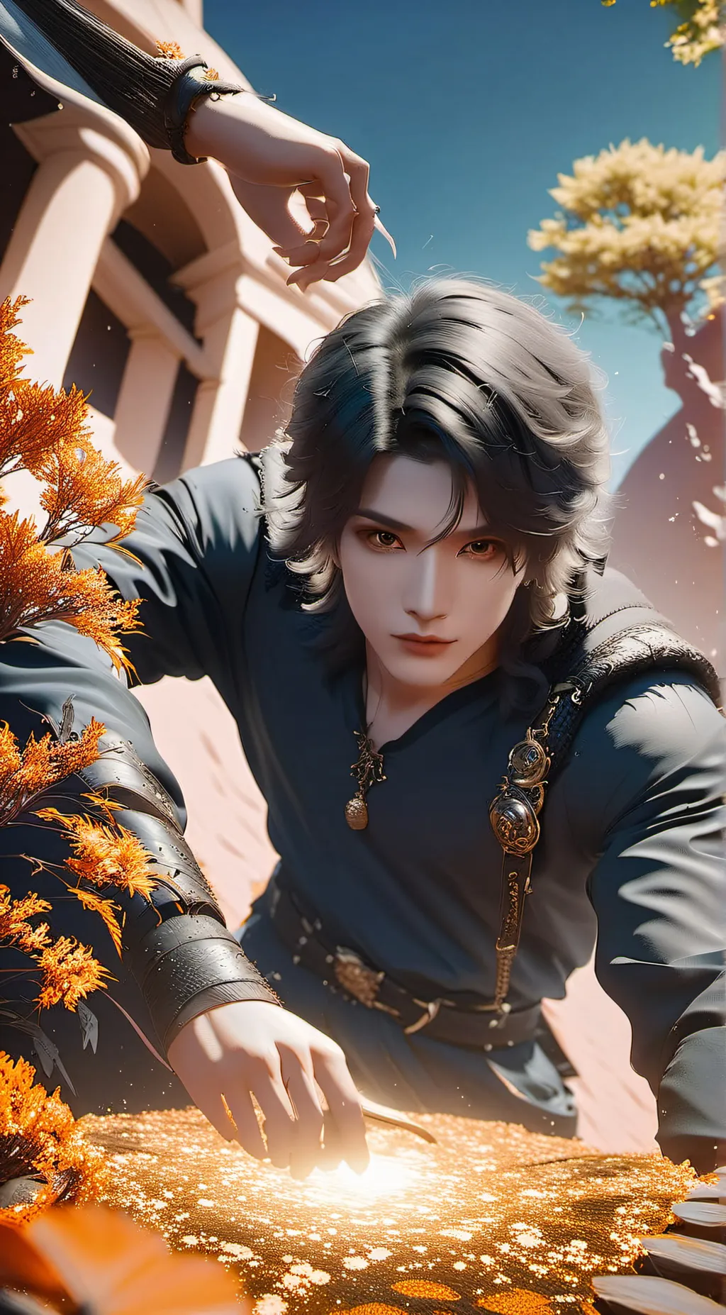 ai character: Kai background