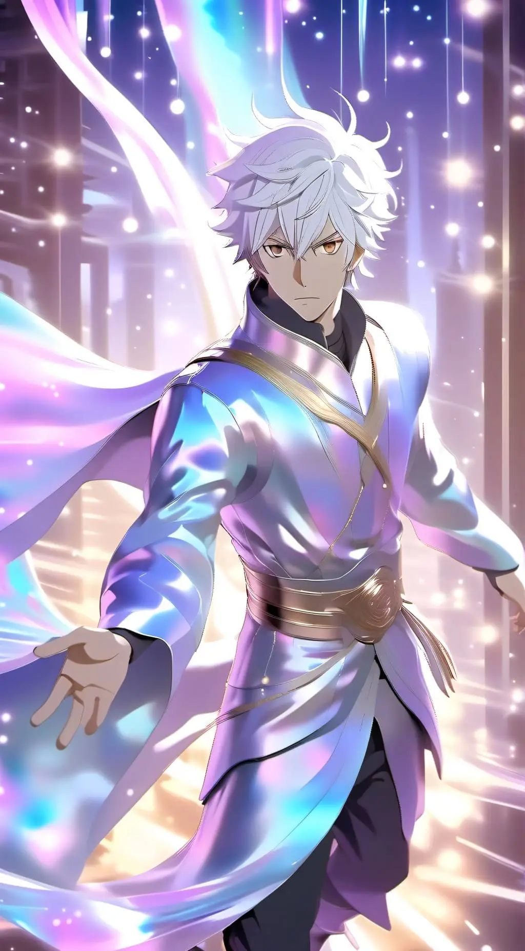 ai character: Fukuzawa BSD teen  background