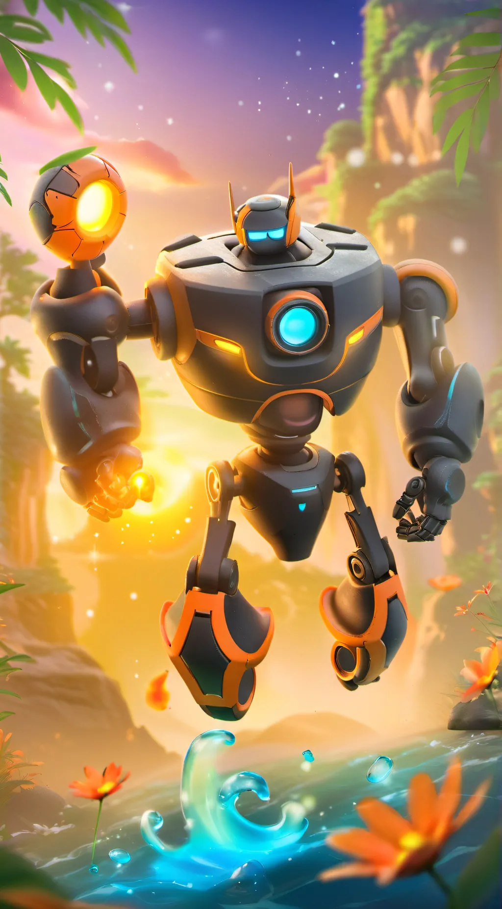 ai character: Darby background