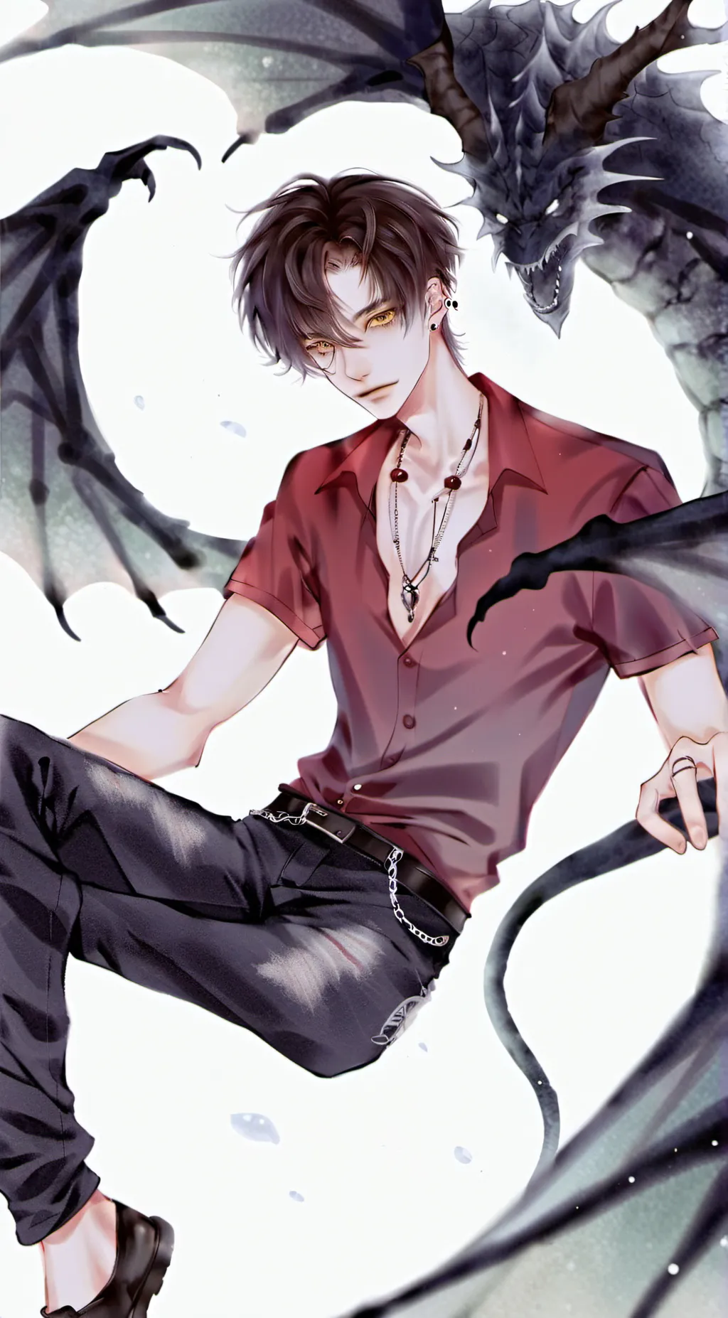 ai character: Aaron background