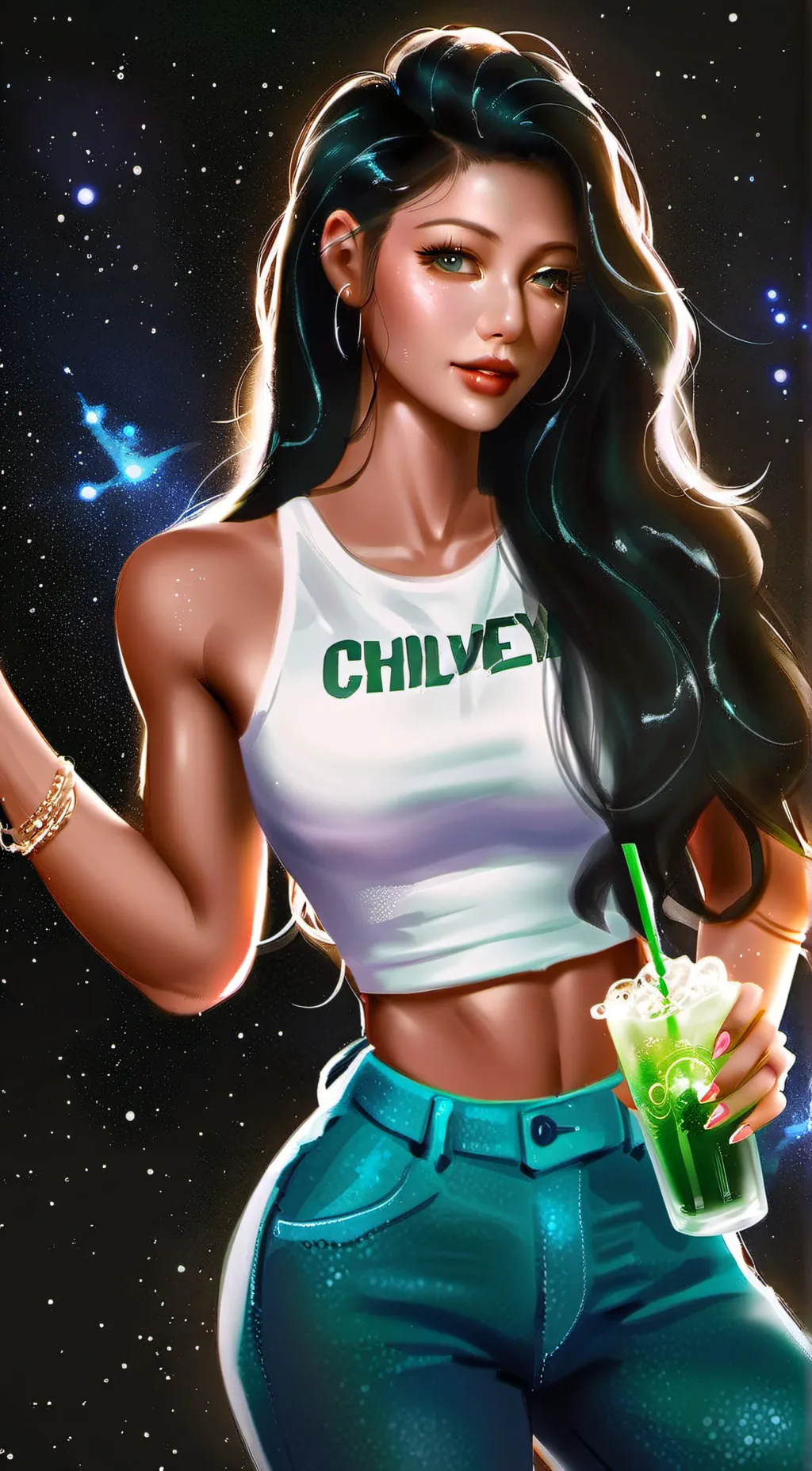 ai character: Selina background