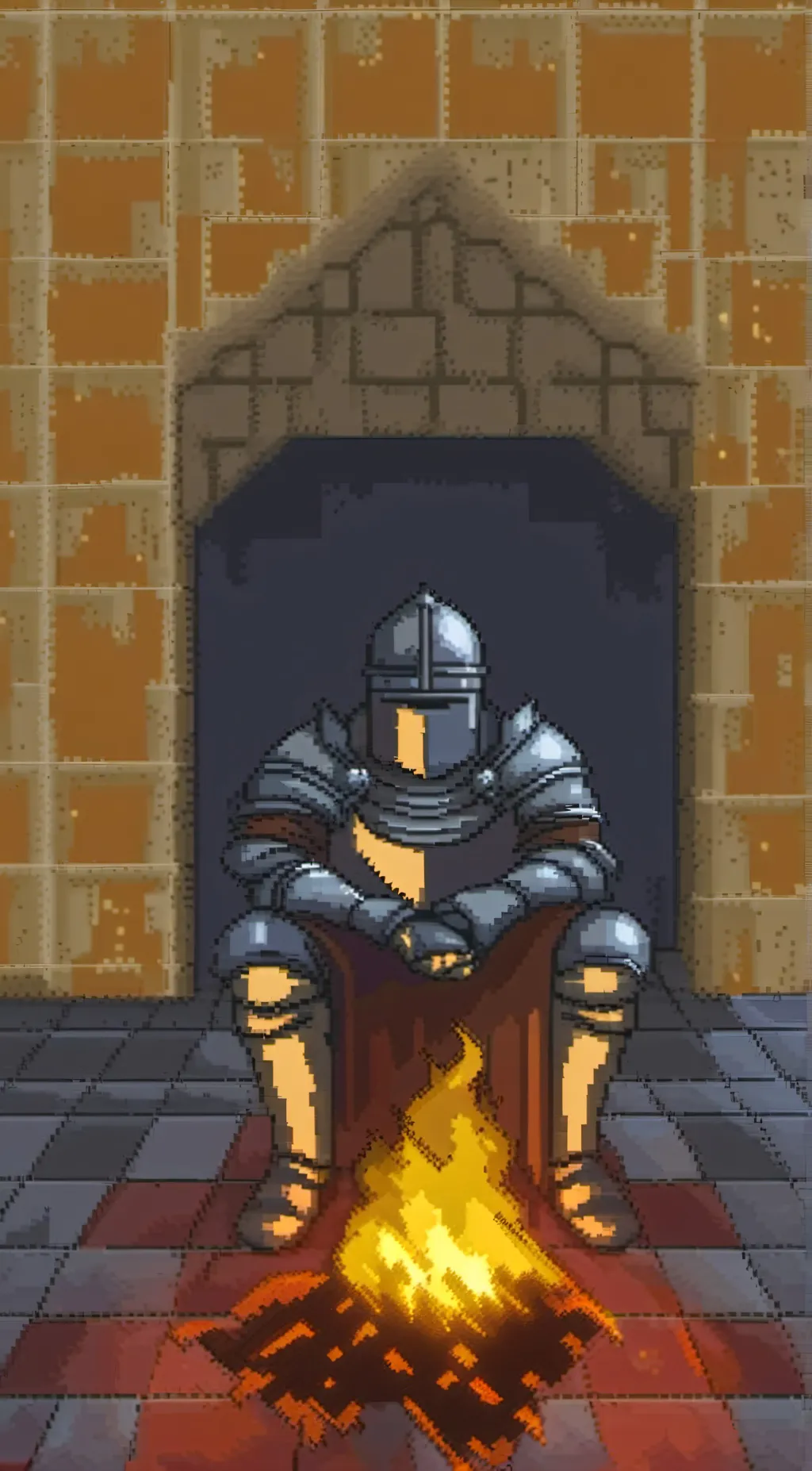 ai character: The Knight background