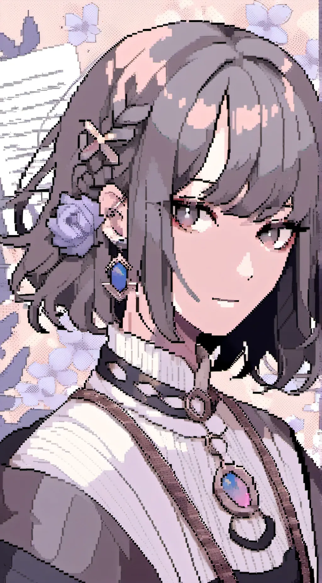 ai character: zoey♡ background